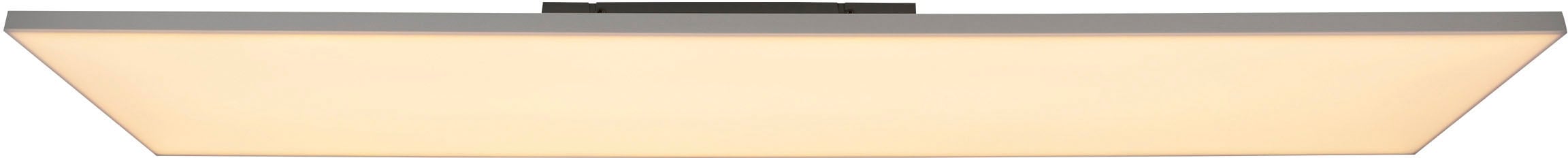 näve LED Panel »Carente«, 1 flammig, Leuchtmittel LED-Modul | LED fest integriert, Dimm- und Nachtlichtfunktion, AN/AUS, Lichtfarbe warmweiß/kaltweiß