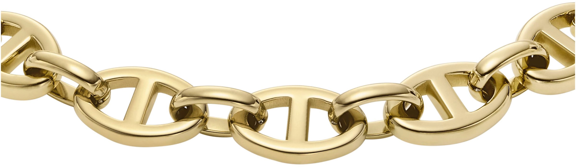 Fossil Armband »Schmuck Geschenk Edelstahl HERITAGE D-LINK«