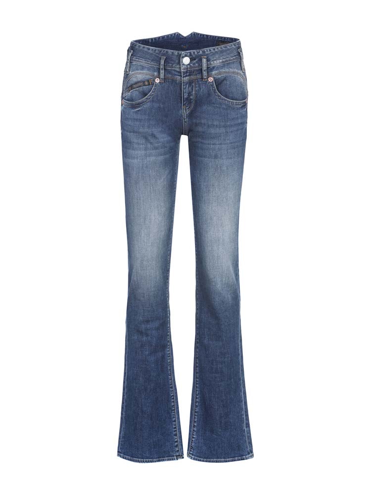 Herrlicher Bootcut-Jeans »Pearl Boot Recycled Denim Light«, im Five-Pocket Style