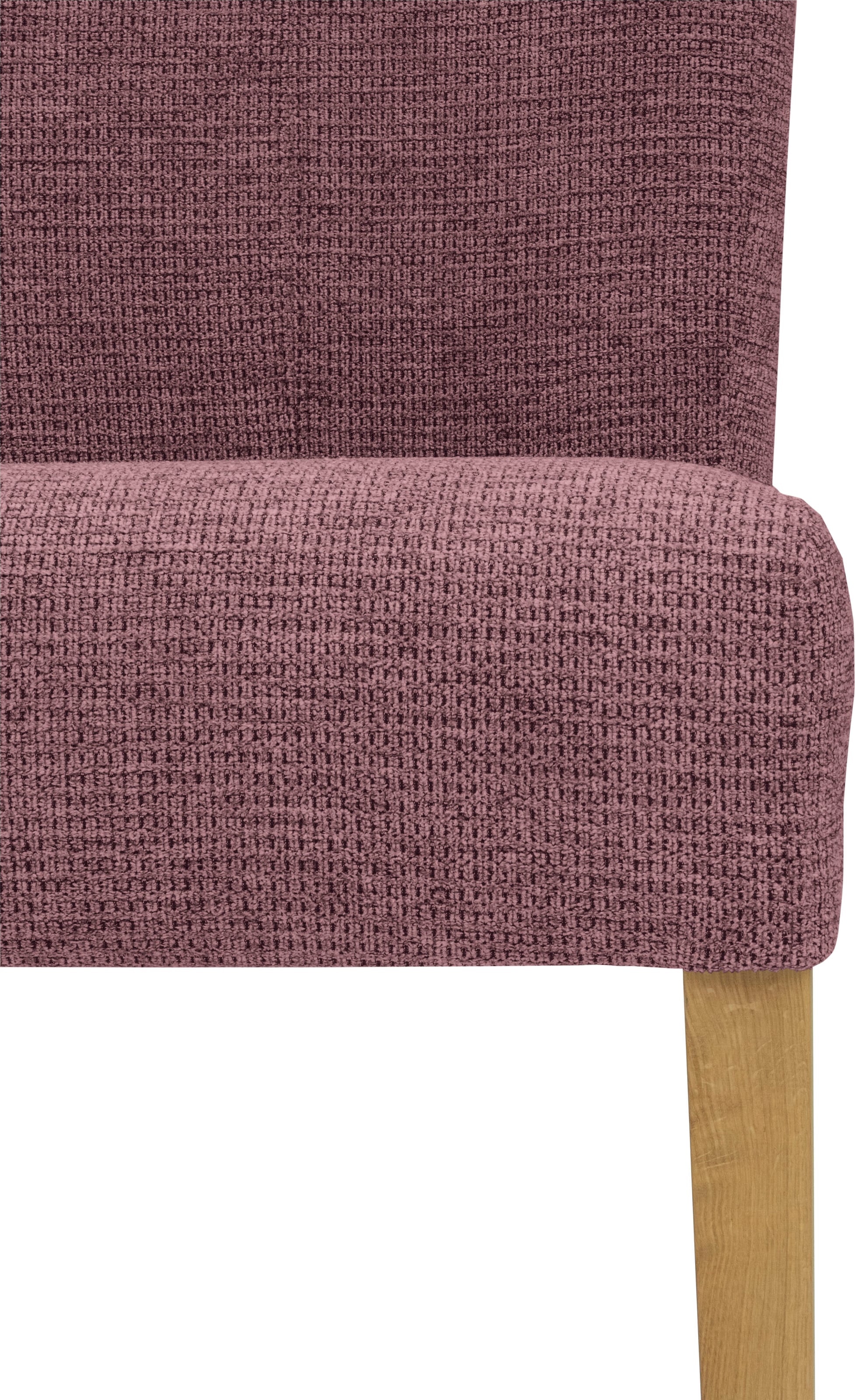 Home affaire Esszimmerstuhl »Queen Polsterstuhl BESTSELLER«, (Set), 2 St., Softstruktur, verschiedene Bezüge, Gestell Massivholz