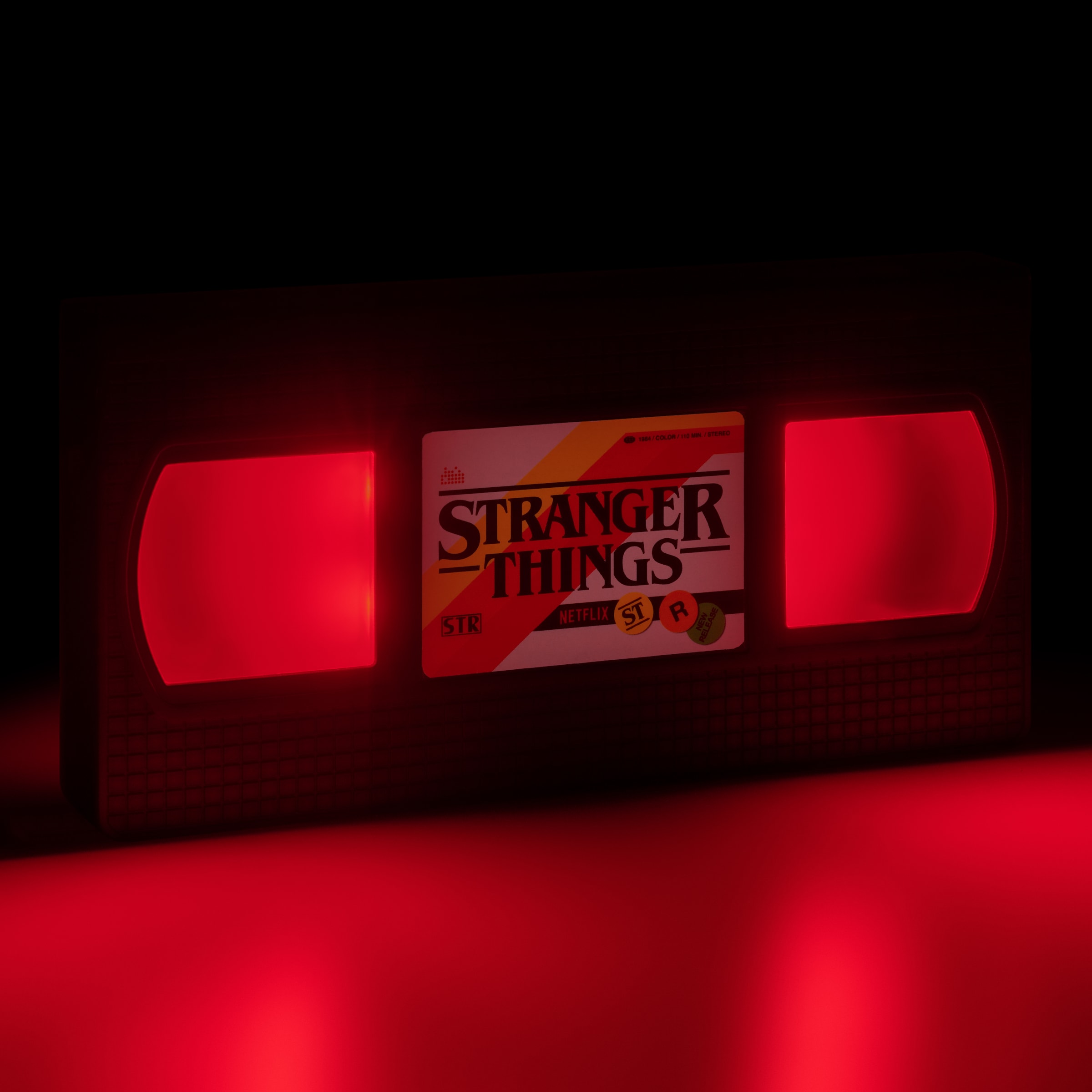 Things mit Jahren | online Garantie kaufen VHS XXL Dekolicht »Stranger Leuchte« 3 Paladone LED Logo