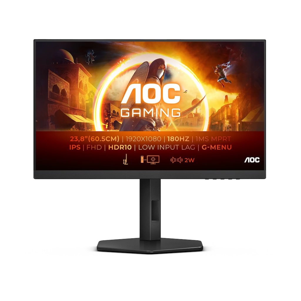 AOC Gaming-LED-Monitor »24G4X«, 60,5 cm/24 Zoll, 1920 x 1080 px, Full HD, 180 Hz