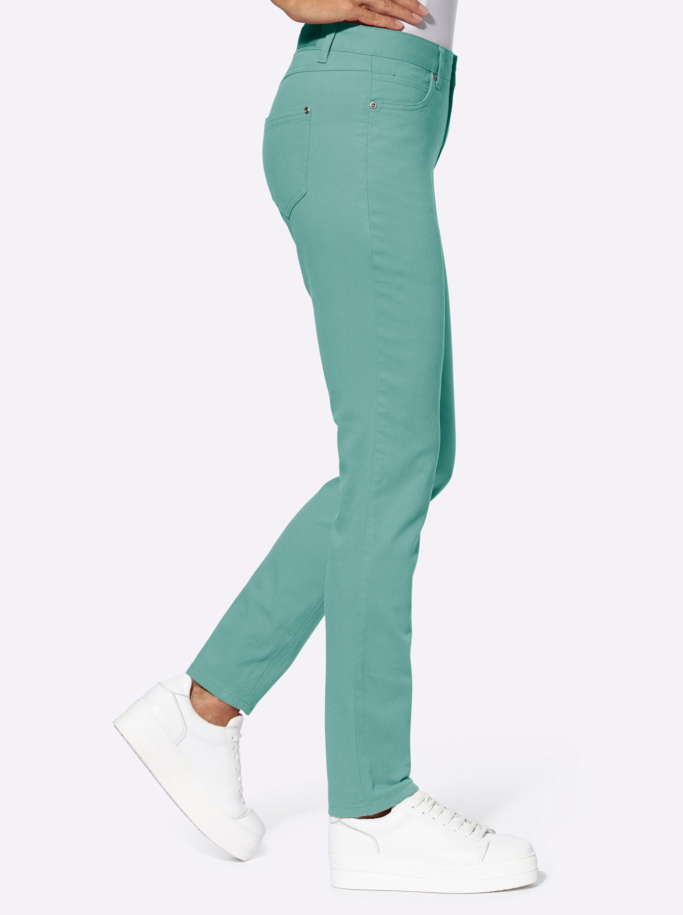 Casual Looks Bequeme Jeans, (1 tlg.)