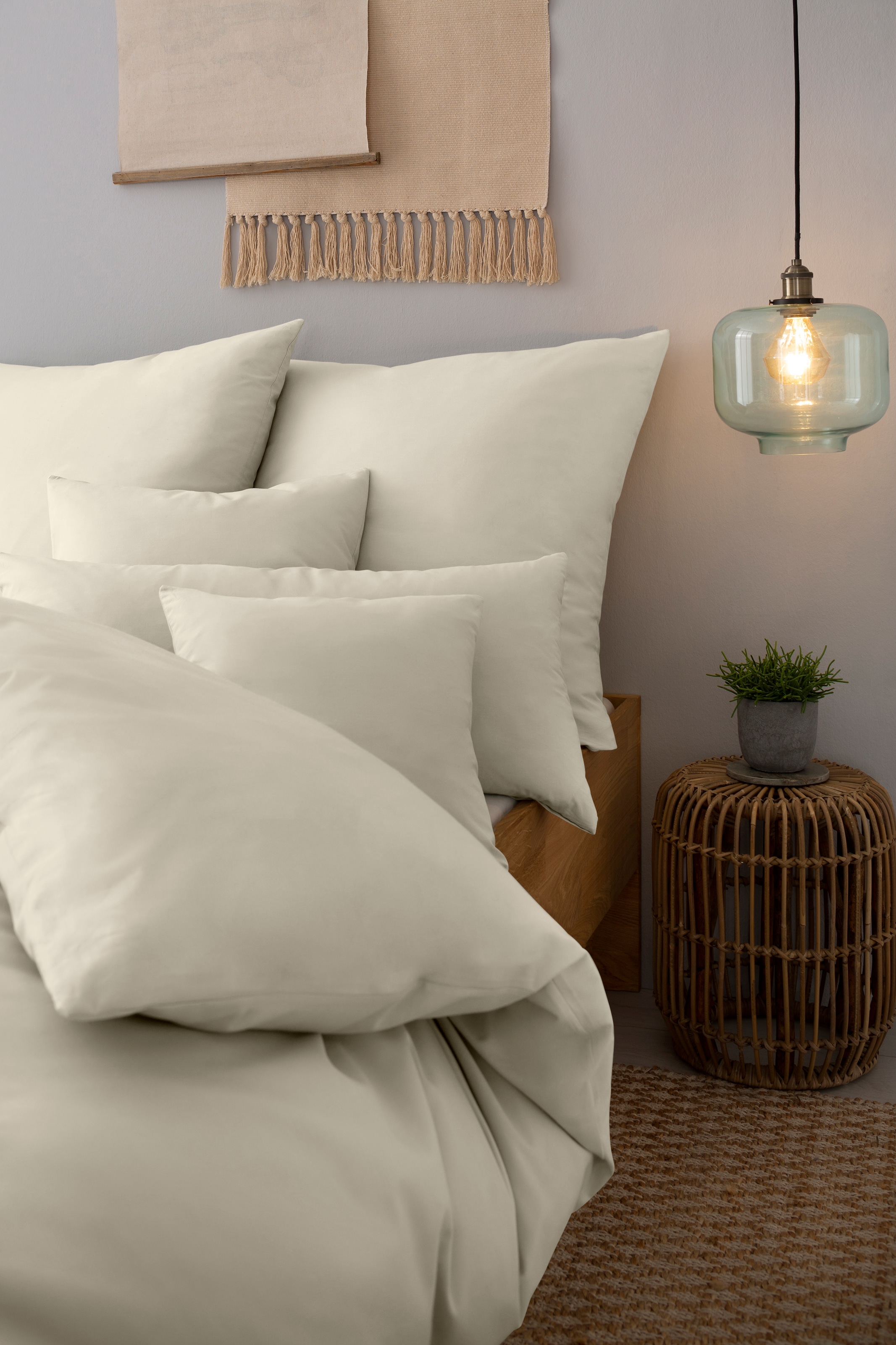 OTTO home Bettwäsche »Luisa« 2 Stk. 100% Baumwolle, ab Gr. 135x200, auch in PREMIUM Qualitäten erhältlich