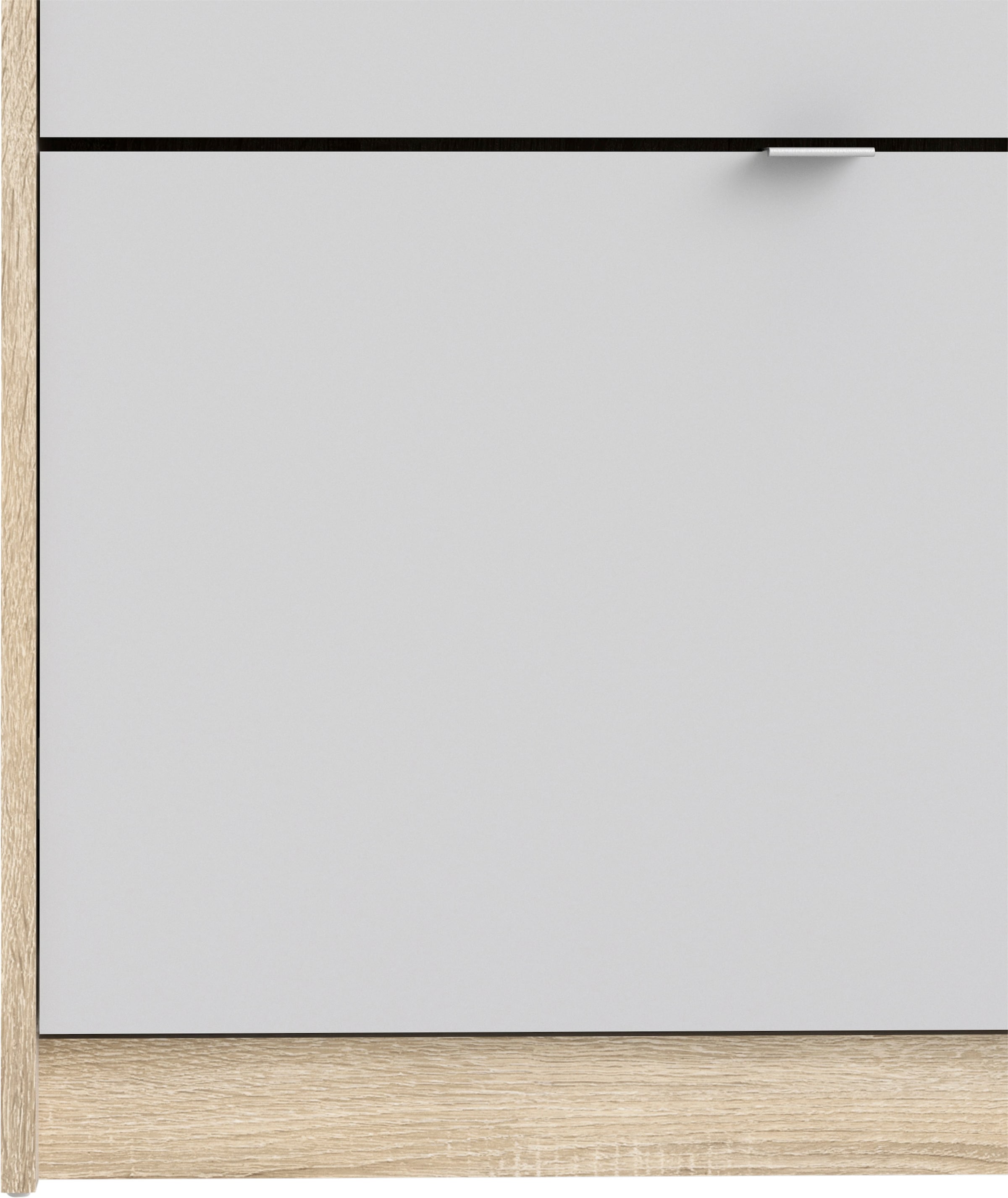 INOSIGN Schuhschrank »Shoes Schuhaufbewahrung, Schuhkommode, Schuhregal,«, mit drei Klappen, 2 Böden, Höhe 123 cm, ca. 18 Paar Schuhe