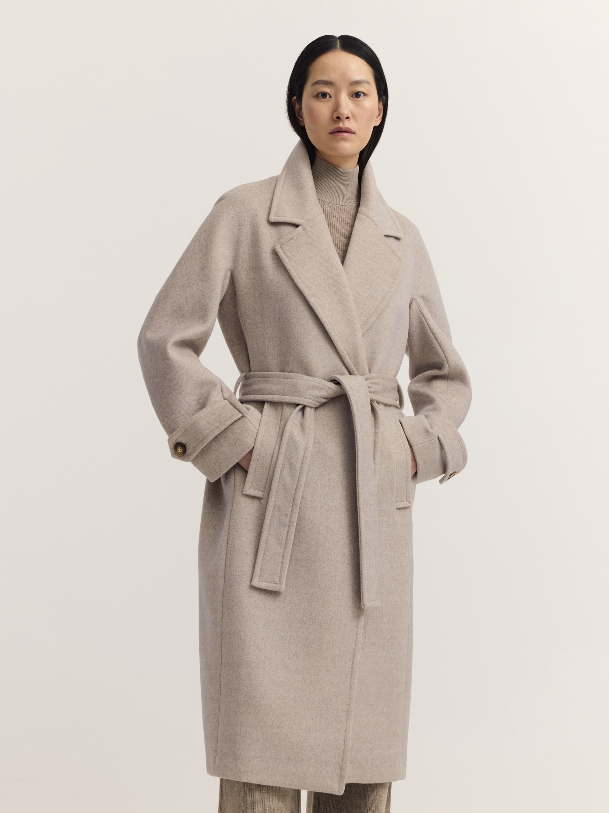 bugatti Kurzmantel »Regular Fit« Regular Fit Oversized Trench Wollmix