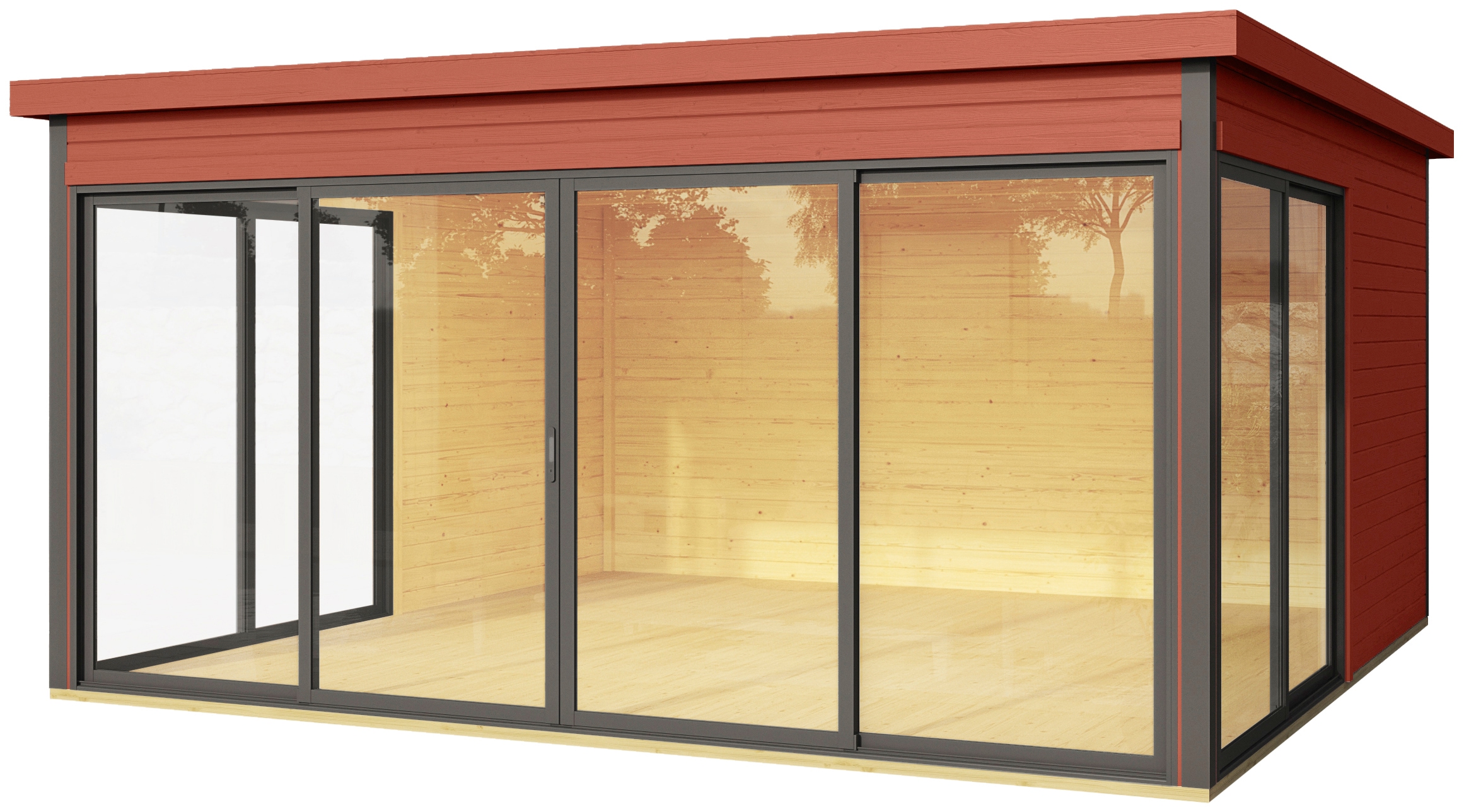 LASITA MAJA Gartenhaus »DOMEO 5« 44 mm Wandstärke