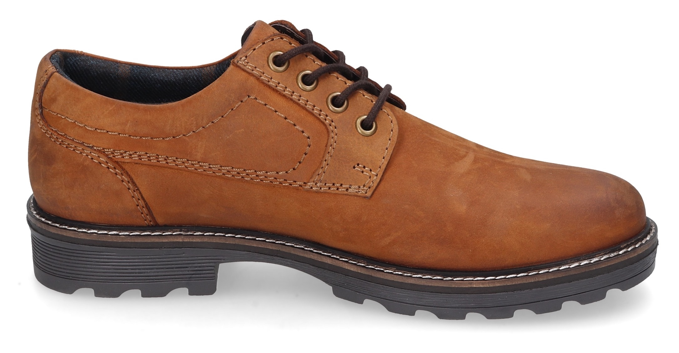 camel active Schnürschuh, Trachtenschuh, Freizeitschuh mit gepolsterter Innensohle