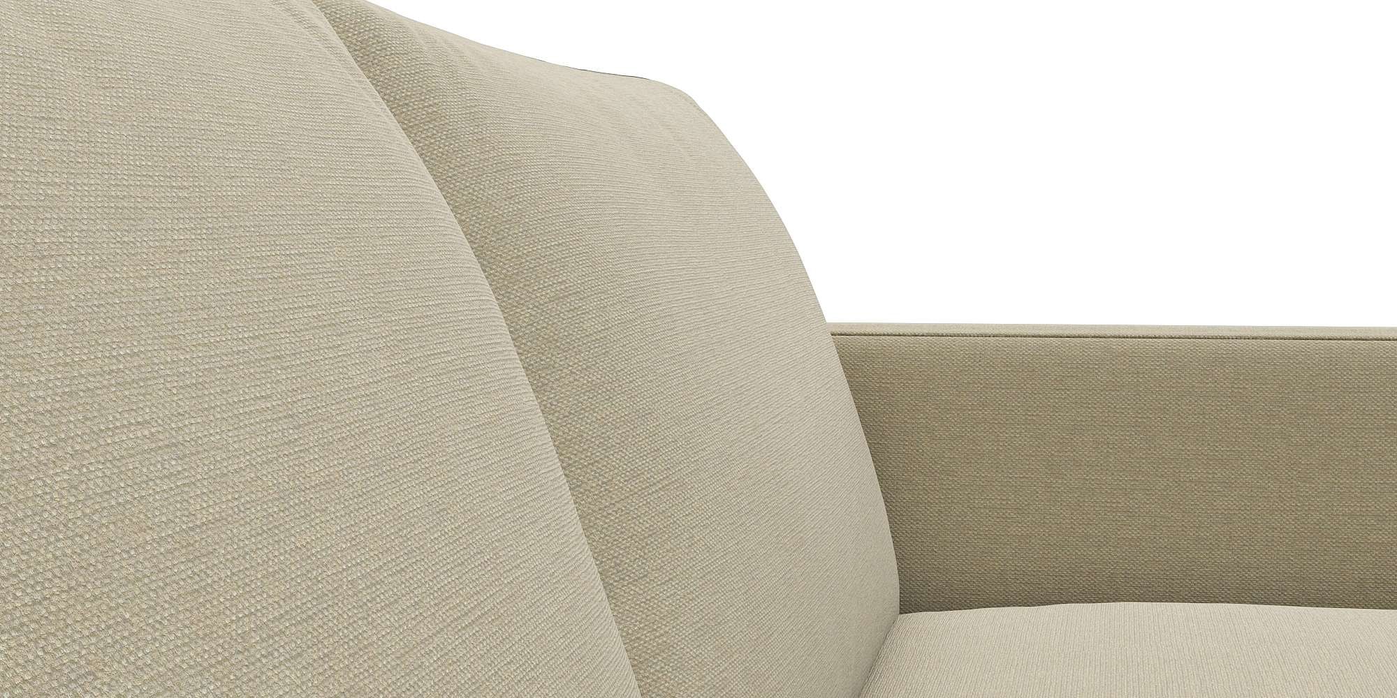 FLEXLUX Ecksofa »Fiore, L-Form«, schmale Armlehnen, Kaltschaum, Füße Alu