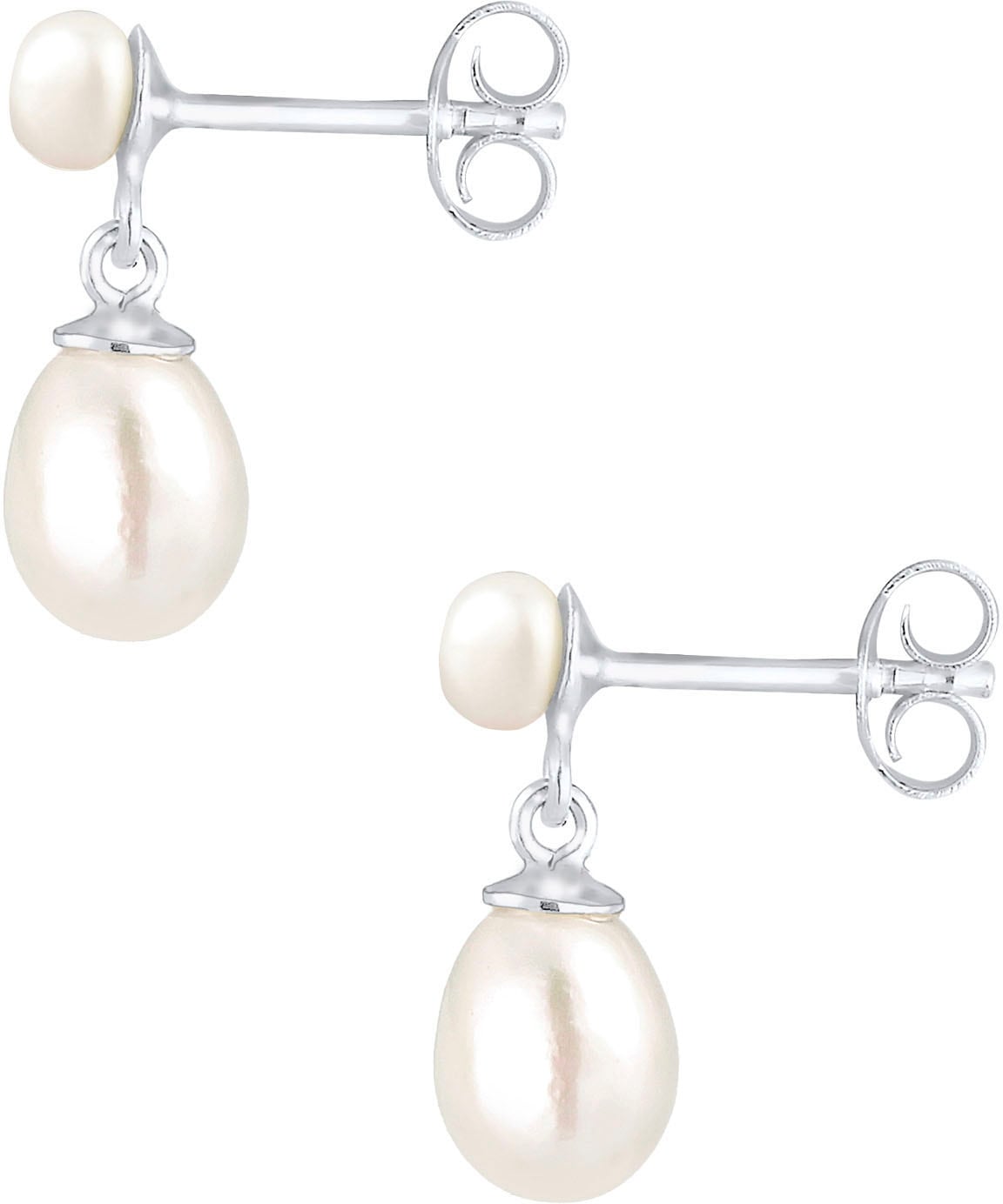 Elli Paar Ohrstecker »Schmuck Geschenk Silber 925 Ohrringe, 0303880419«, mit Süßwasserzuchtperle
