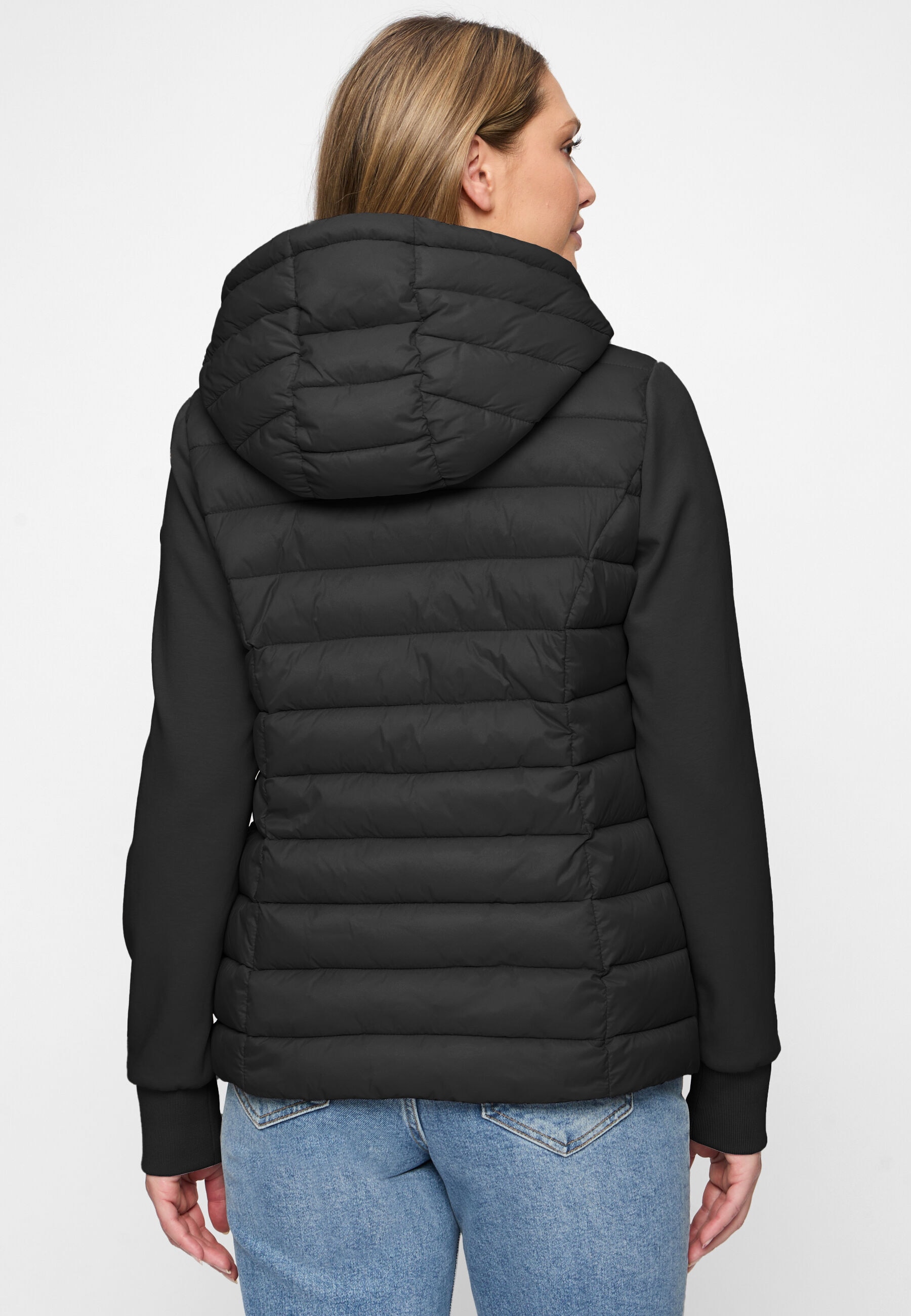 New View Steppjacke »Sophia« mit Kapuze mit weitenregulierbarer Kapuze