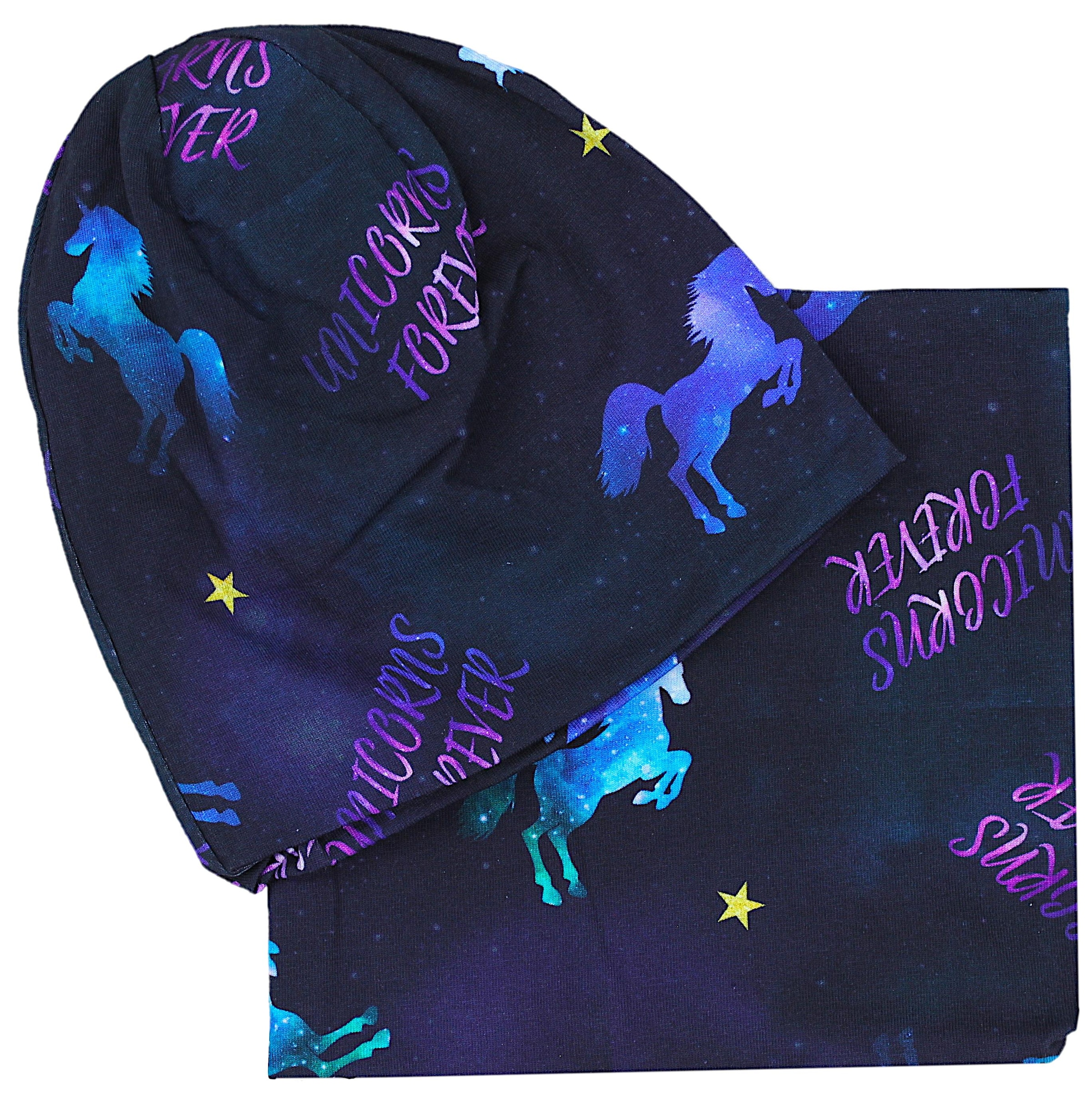 TupTam Beanie »Mütze Unisex Kinder Beanie Mütze Schlauchschal Set«