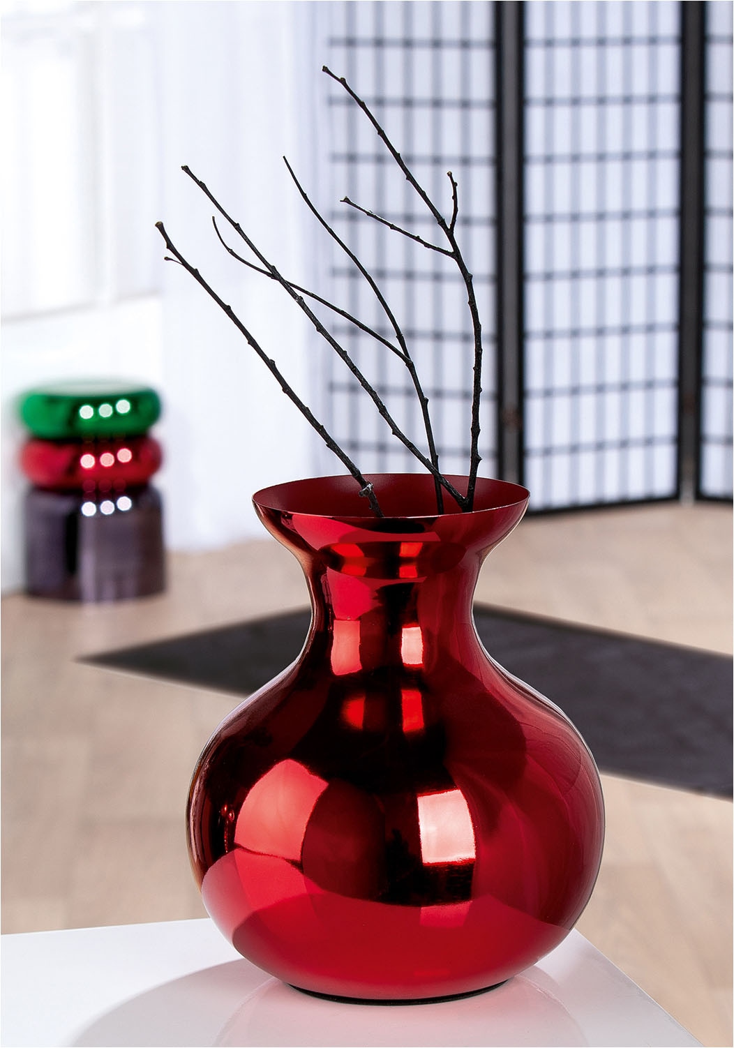 GILDE Tischvase »Vase bauchig Kyoto«