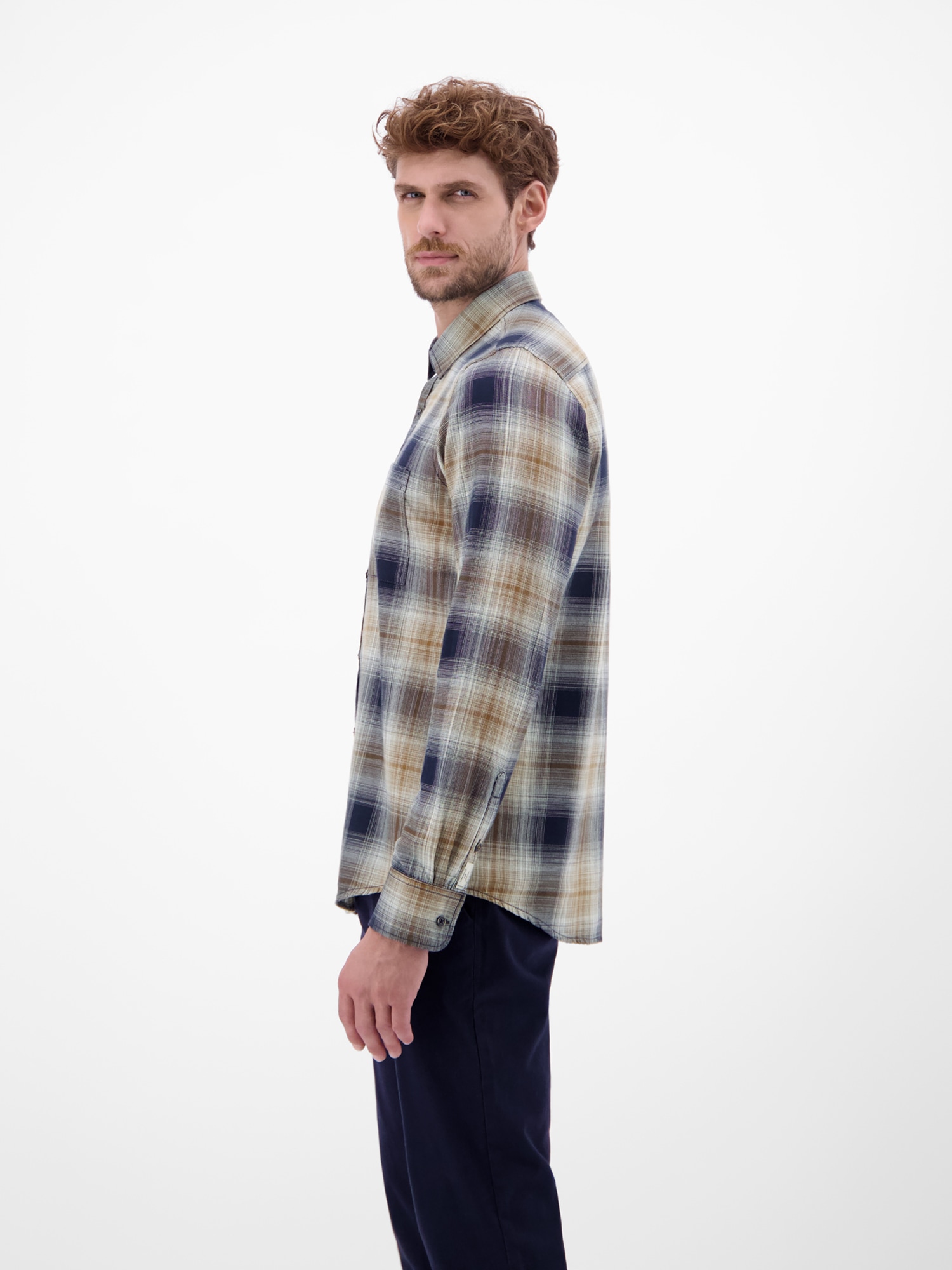 LERROS Karohemd »LERROS Herren Karohemd, charakterstark und stilbewusst«