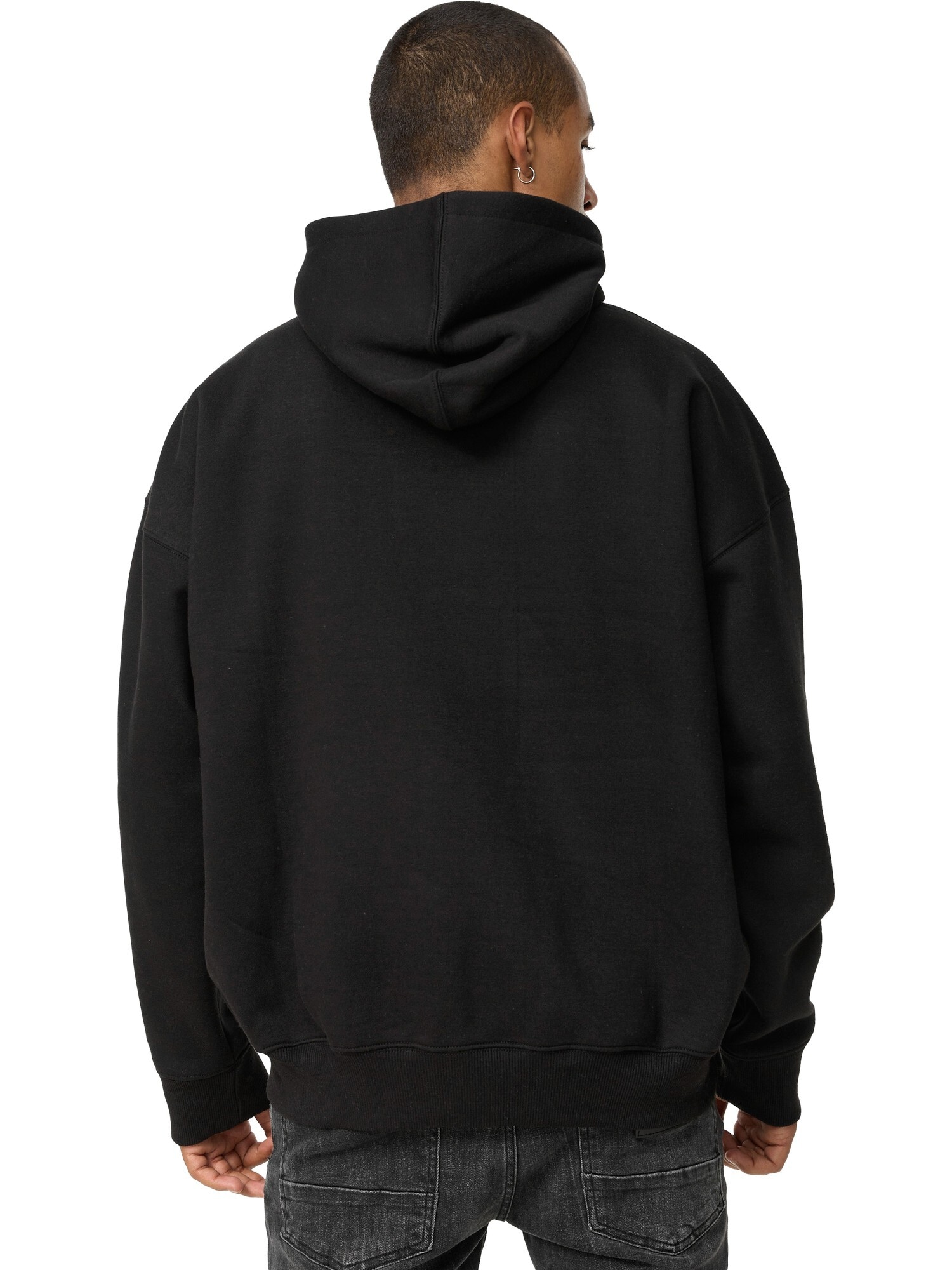 trueprodigy Hoodie »Janne Logo Print Oversized Kapuze Kängurutasche«
