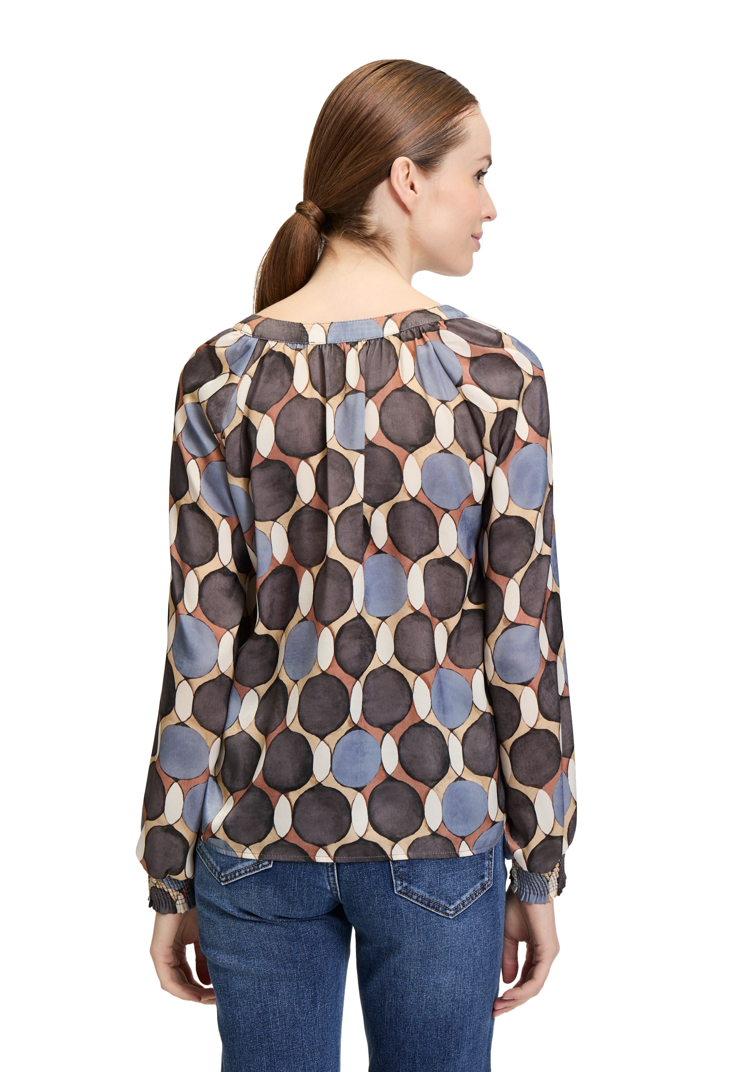 Cartoon Klassische Bluse »Casual-Bluse mit Muster«