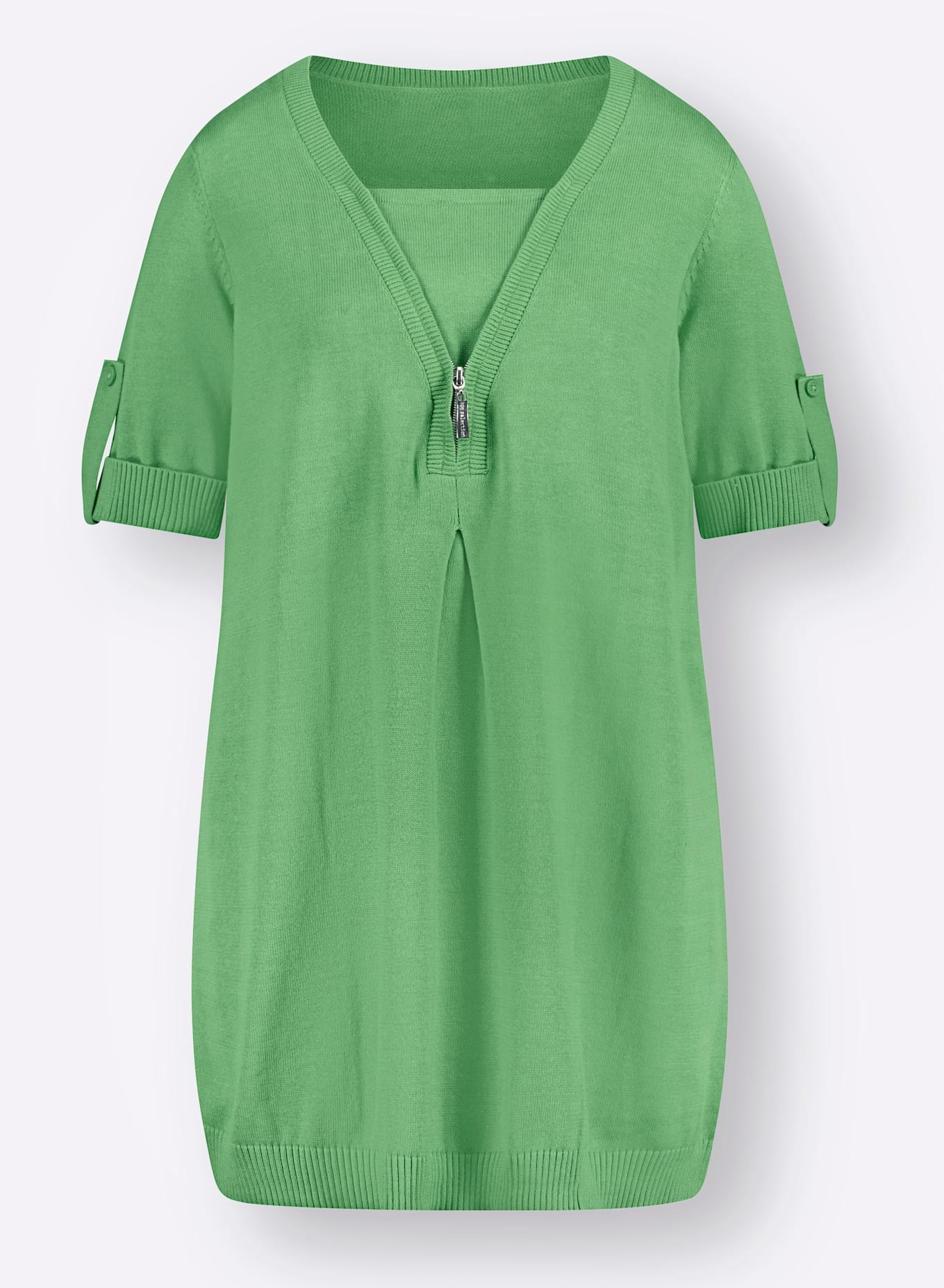 Casual Looks Kurzarmpullover »Pullover«