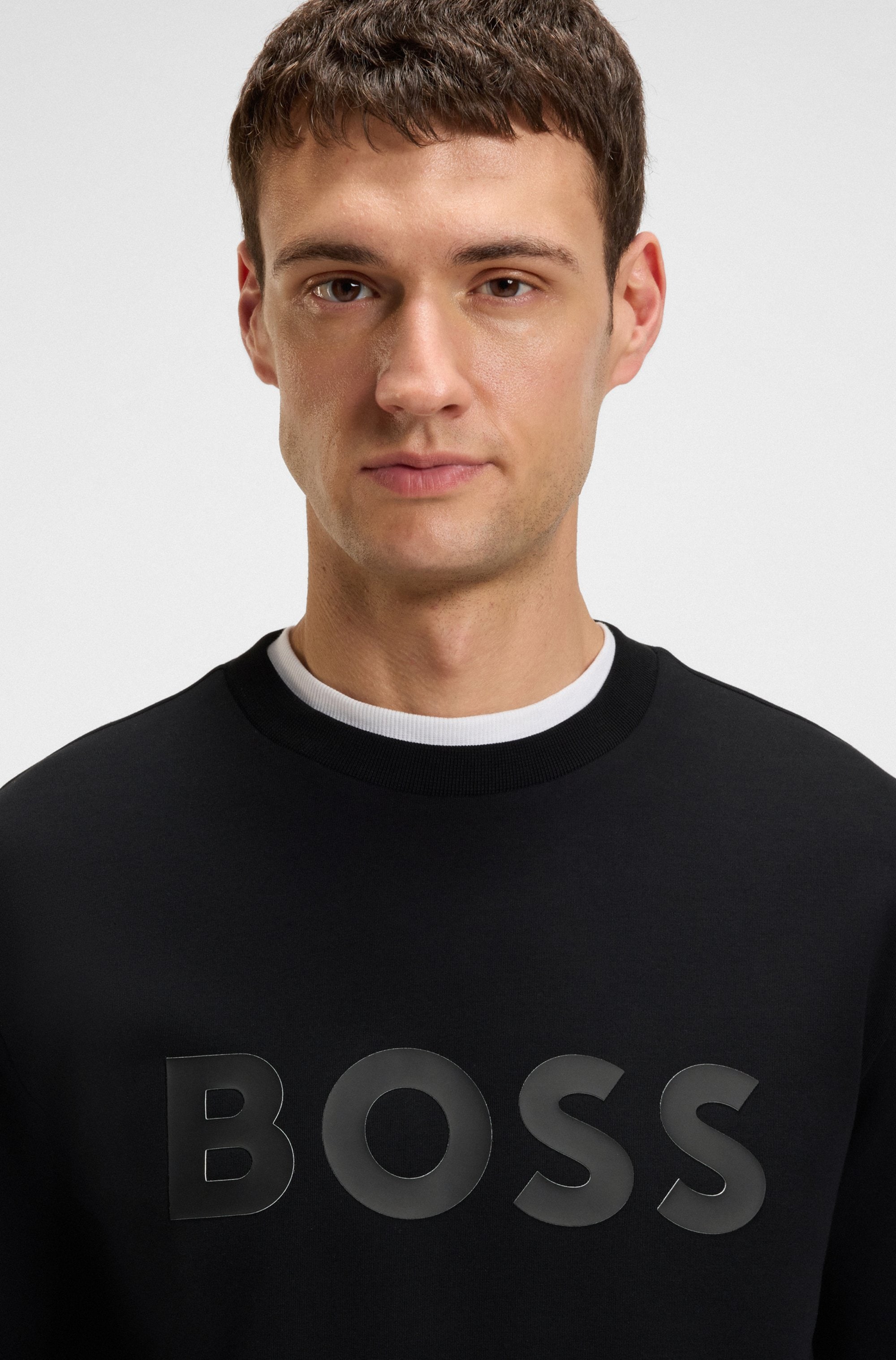 BOSS GREEN Sweatshirt »Salbo«, mit Logodruck