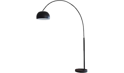 Brilliant Bogenlampe »Nikka«, 1 flammig-flammig, mit Rattan-Schirm, 171 cm  Höhe, E27, Metall/Rattan, schwarz/natur online kaufen | mit 3 Jahren XXL  Garantie