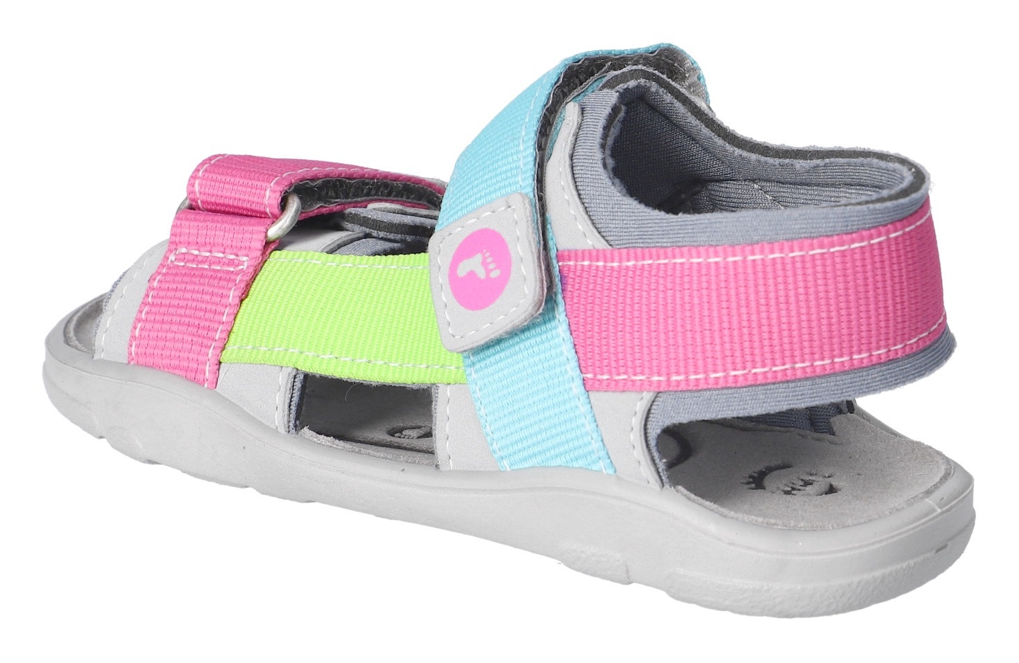 Ricosta Sandale »Loen WMS: mittel«  , Trekkingsandale mit Klettverschluss, Größenschablone zum Download