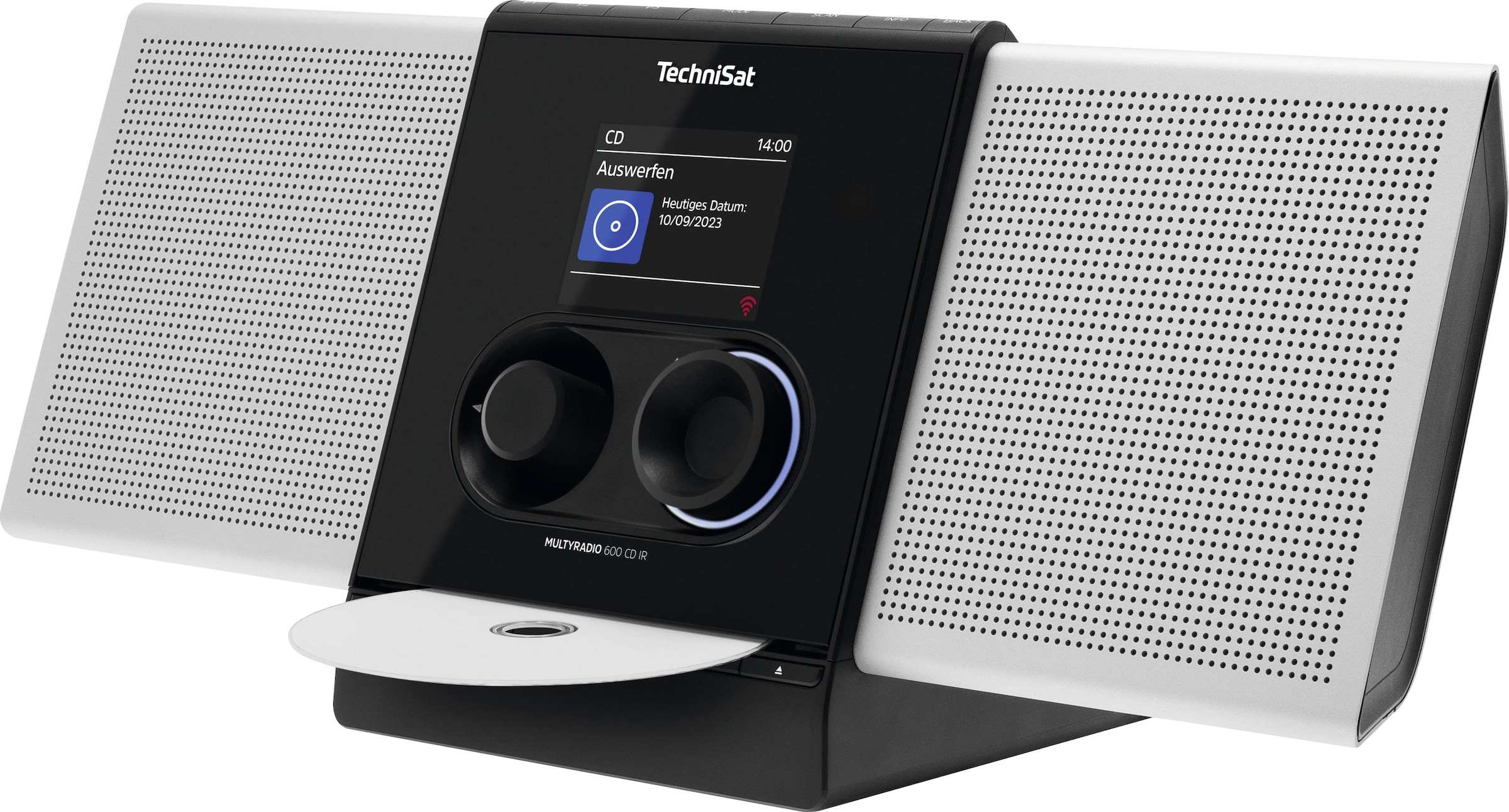 TechniSat Radio »MULTYRADIO 600 CD IR«, (Bluetooth-WLAN Internetradio-Digitalradio (DAB+)-UKW mit RDS 40 W)