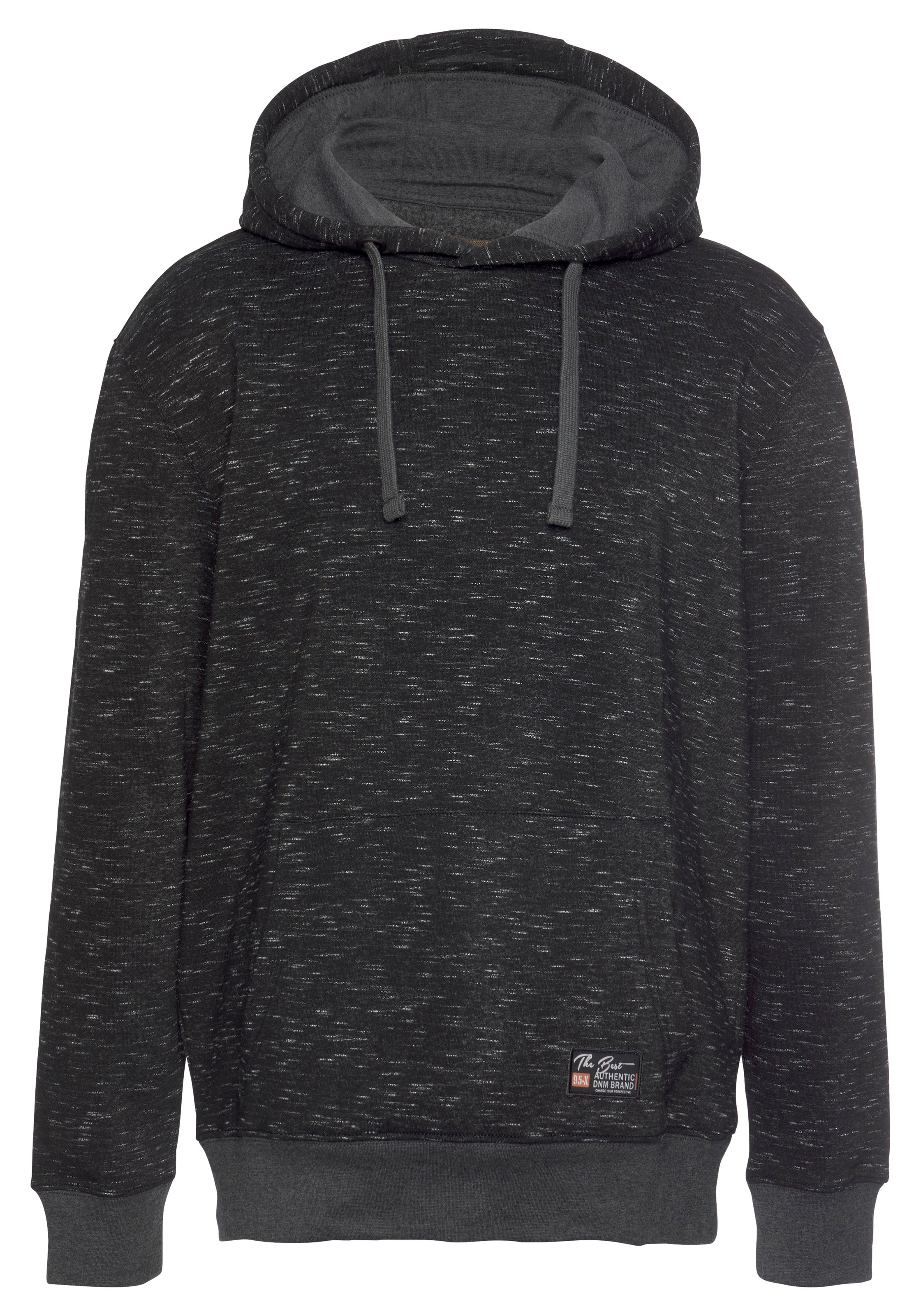Man's World Kapuzensweatshirt, Langarm, mit Rippbündchen, mit Kapuze und Kordelzügen