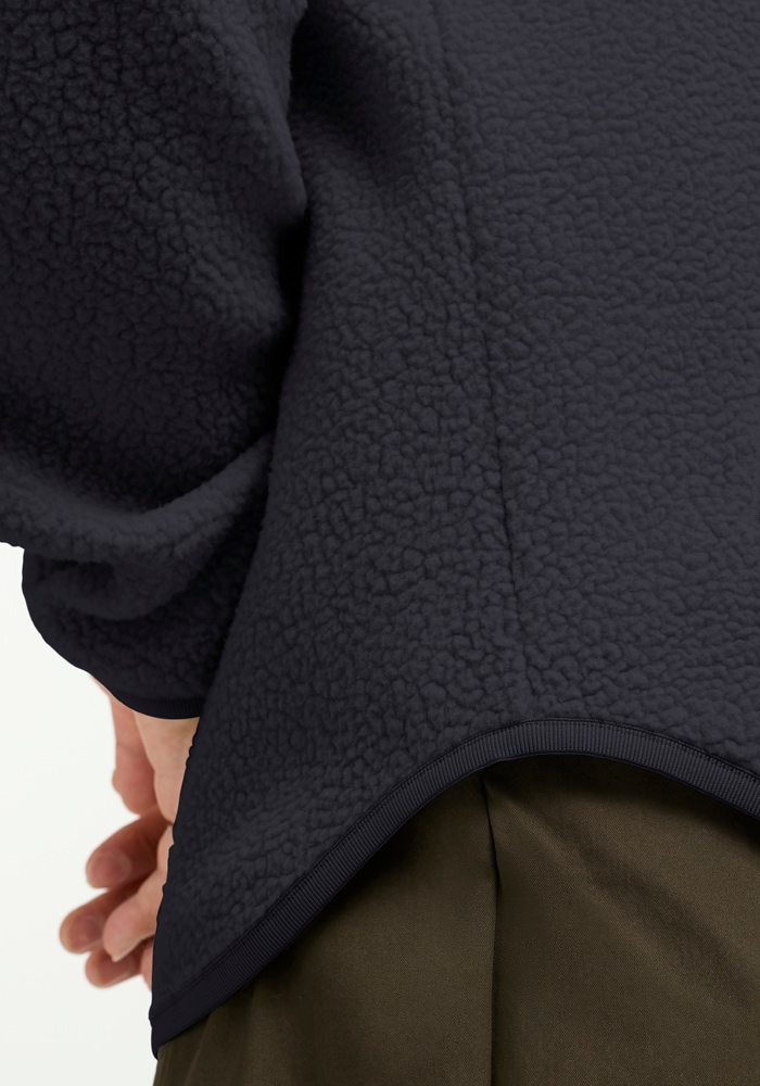 Jack Wolfskin Fleecejacke »LITE CURL FZ W« atmungsaktives Material, elastische Kanten, Reißverschlusstaschen