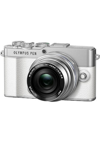 Olympus Systemkamera »E‑P7«, M. Zuiko Digital ED 14-42mm F3.5-5.6 EZ Pancake, 20,3 MP,... kaufen