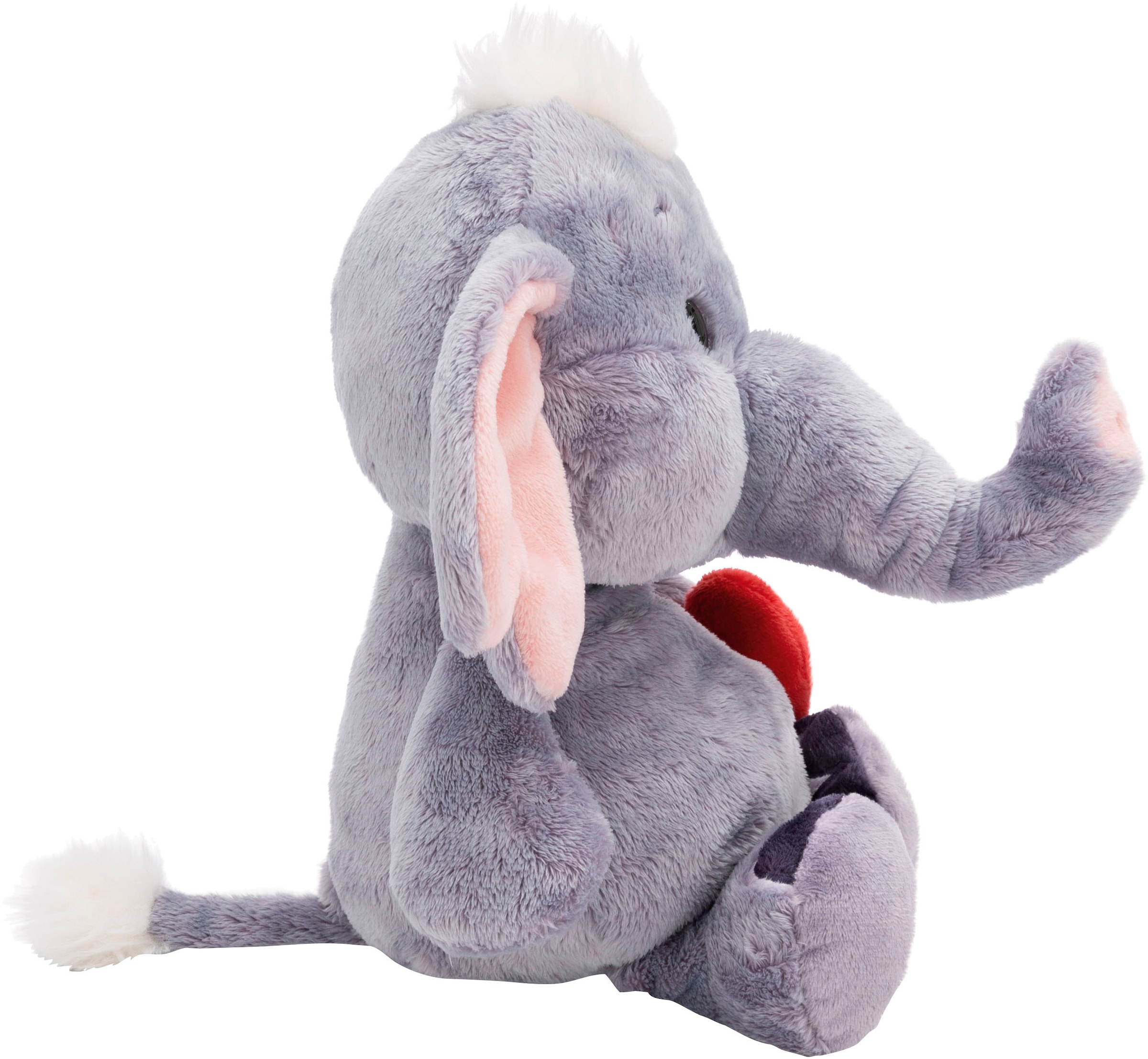 Nici Kuscheltier »Love, Elefant mit Magnet Herz dunkelgrau, 32 cm«