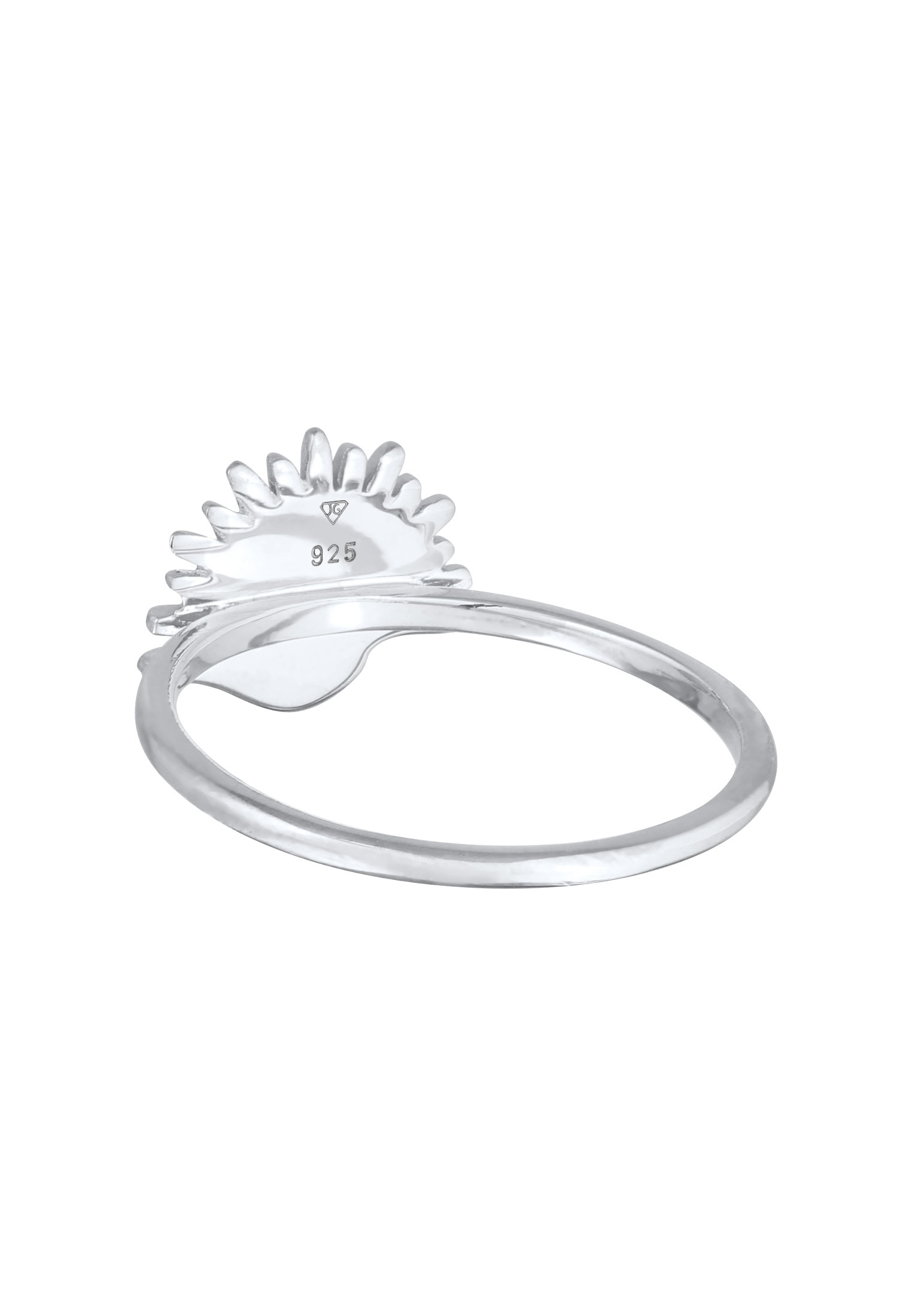 Elli Silberring »Ring Elli Mondstein Sonne Boho Style 925 Silber«