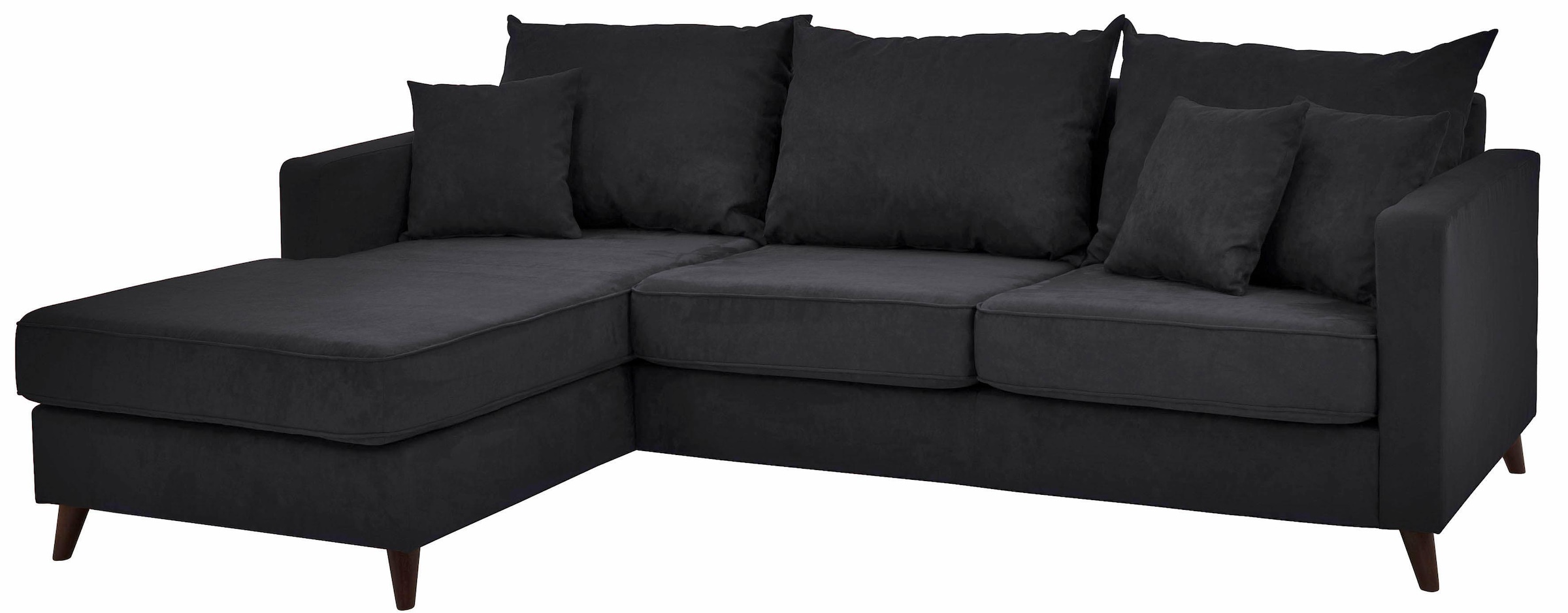 Home affaire Ecksofa »Renesse L-Form« lose Kissen, Keder an Sitzkissen