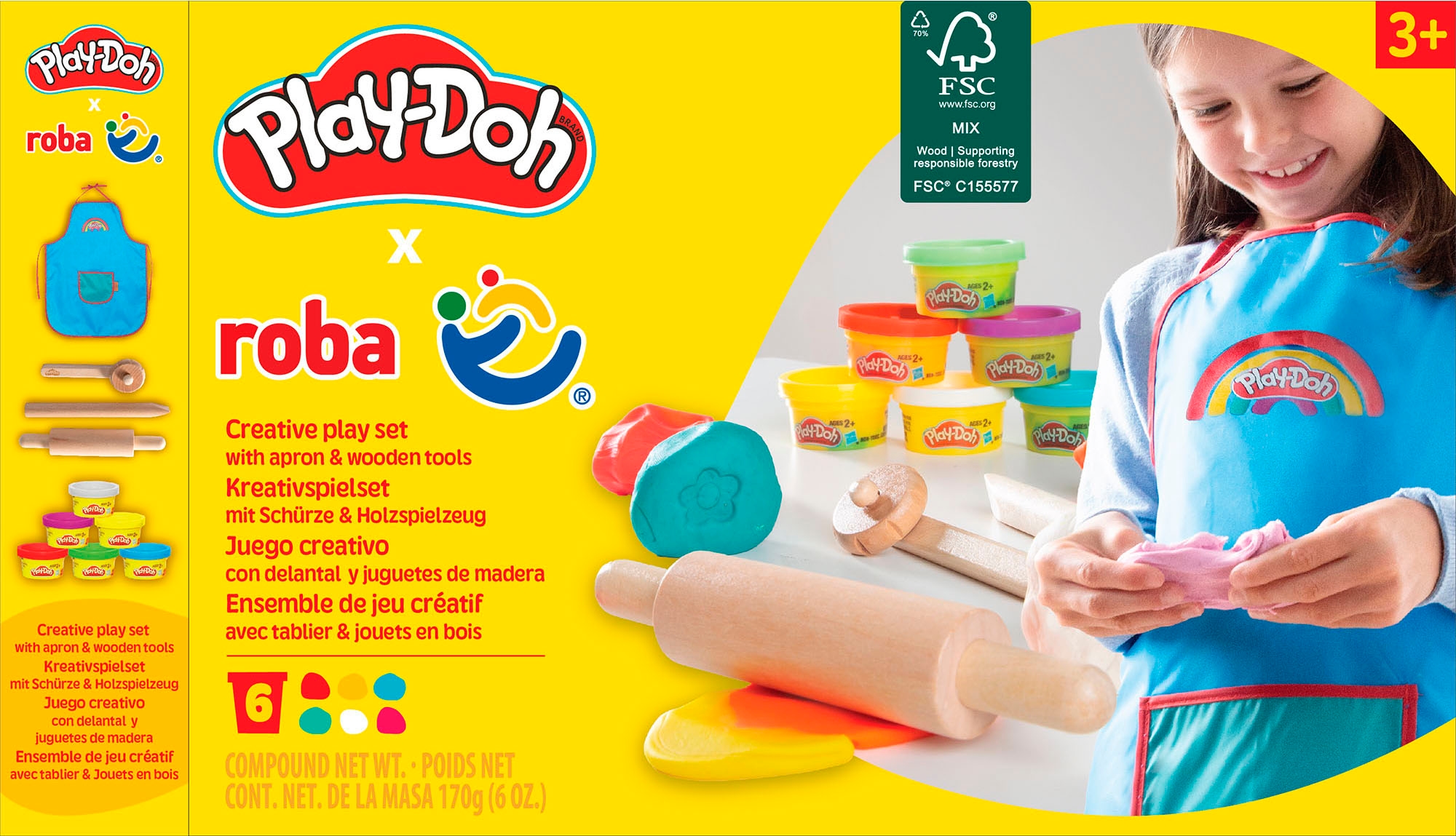 roba® Knetform-Set »Play-Doh«