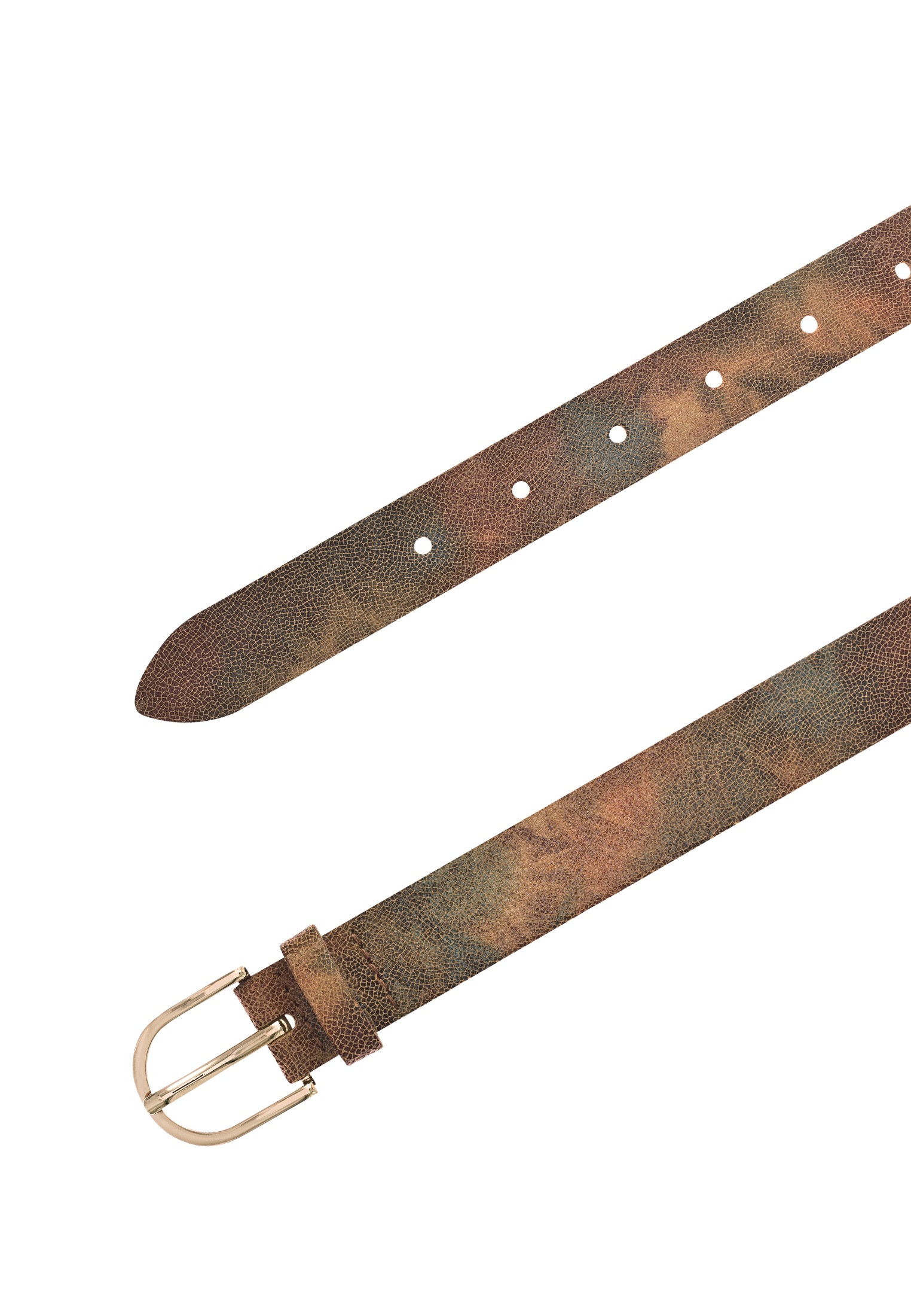 Tamaris Ledergürtel, Glänzende Schließe, 2,5 cm breit