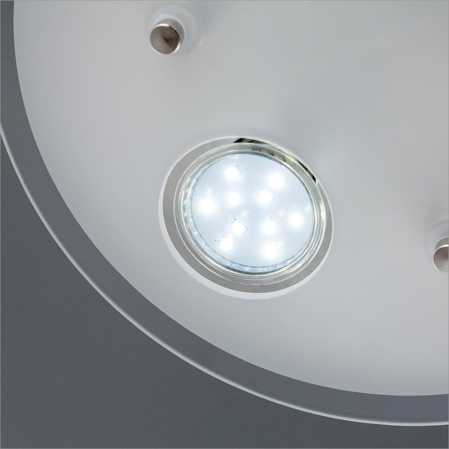 B.K.Licht LED Deckenleuchte warmweiß LED mit LED kaufen Strahler Glas XXL Jahren 250 3 Garantie »Dinora«, 3W Lumen 3 | online flammig-flammig, inkl. GU10 Deckenlampe