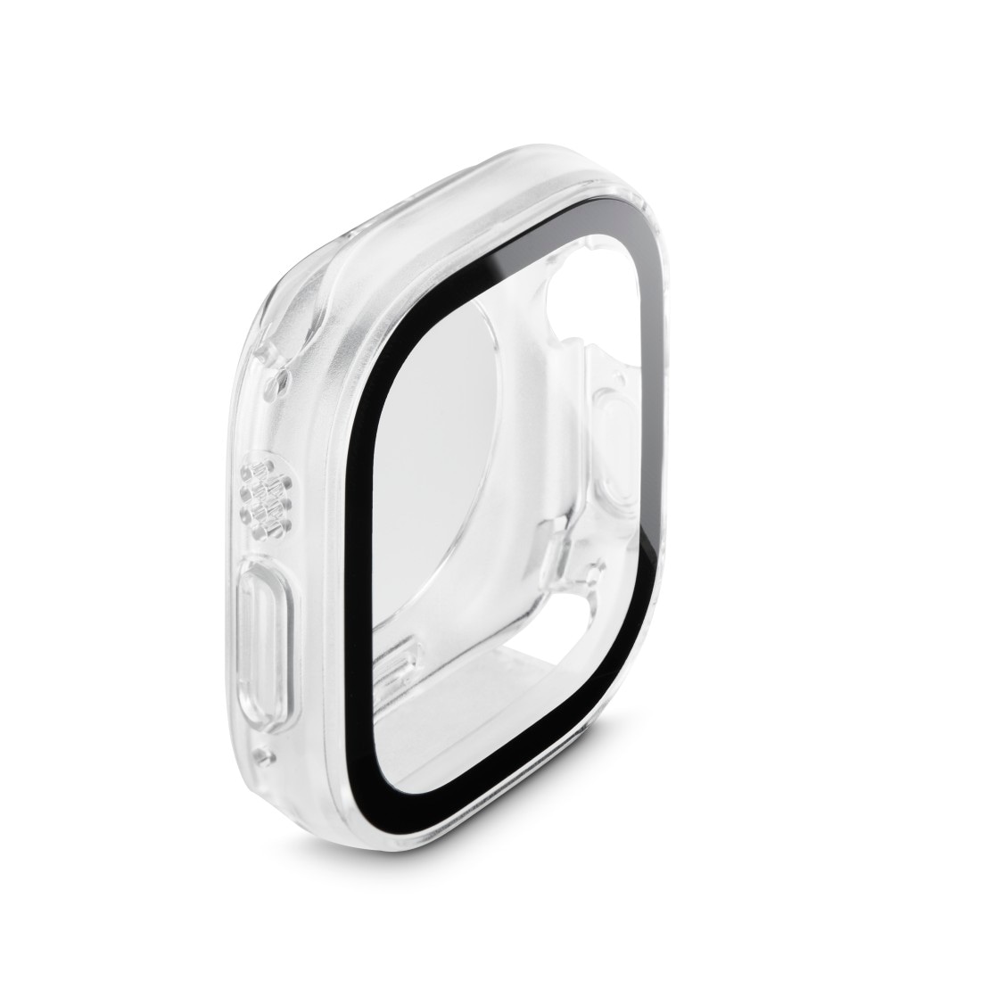 Hama Smartwatch-Hülle »Schutzhülle für Apple Watch Ultra und Apple Watch Ultra 2, 49 mm«, für den Sport und Alltag, Rundumschutz, transparent, elegant, robust