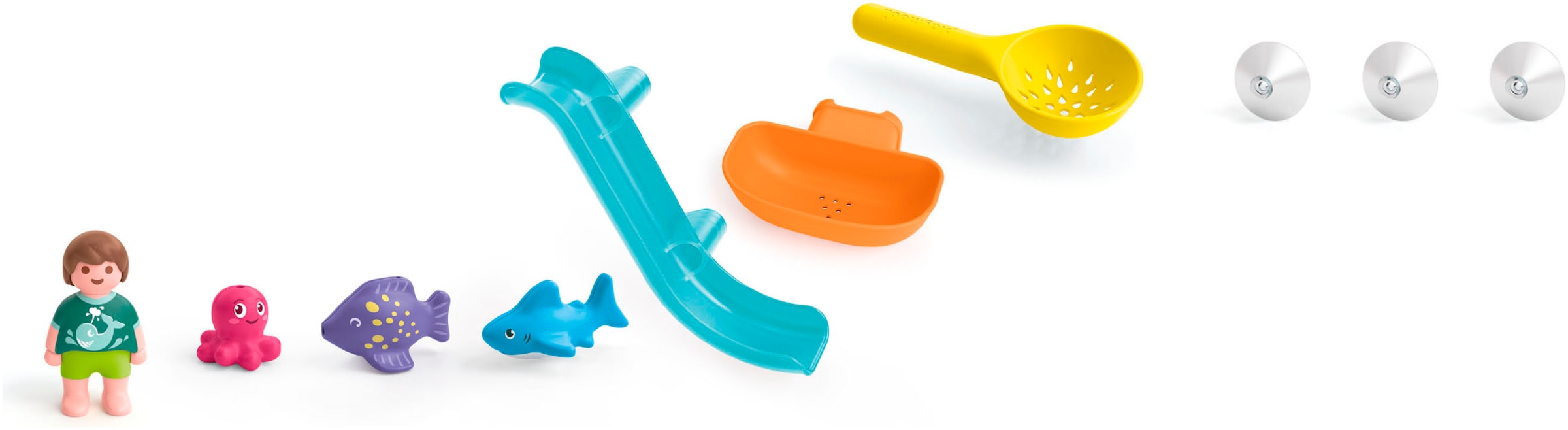 Playmobil® Konstruktions-Spielset »Fangspaß mit Meerestierchen (71689), JUNIOR« Made in Europe