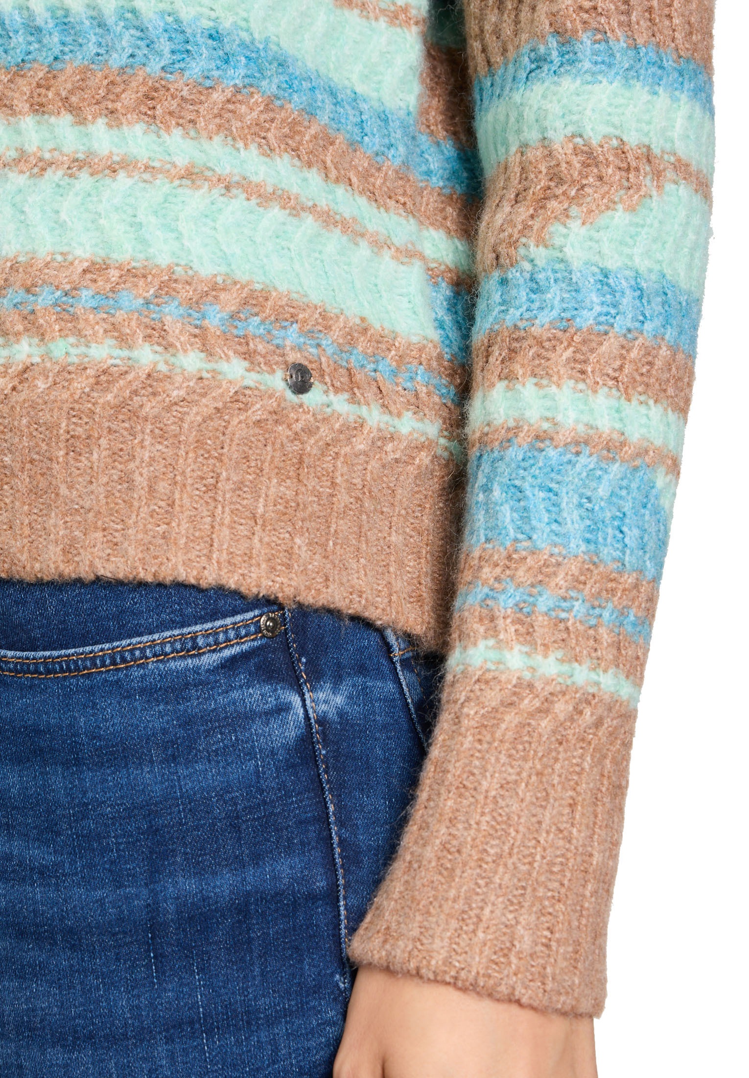 Betty&Co Strickpullover »Strickpullover mit Struktur«