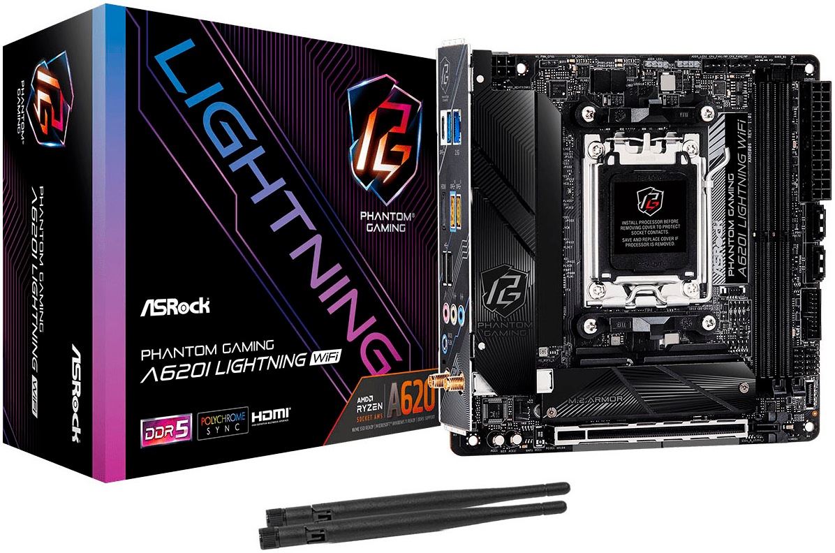 Asrock Mainboard »A620I Lightning WiFi«