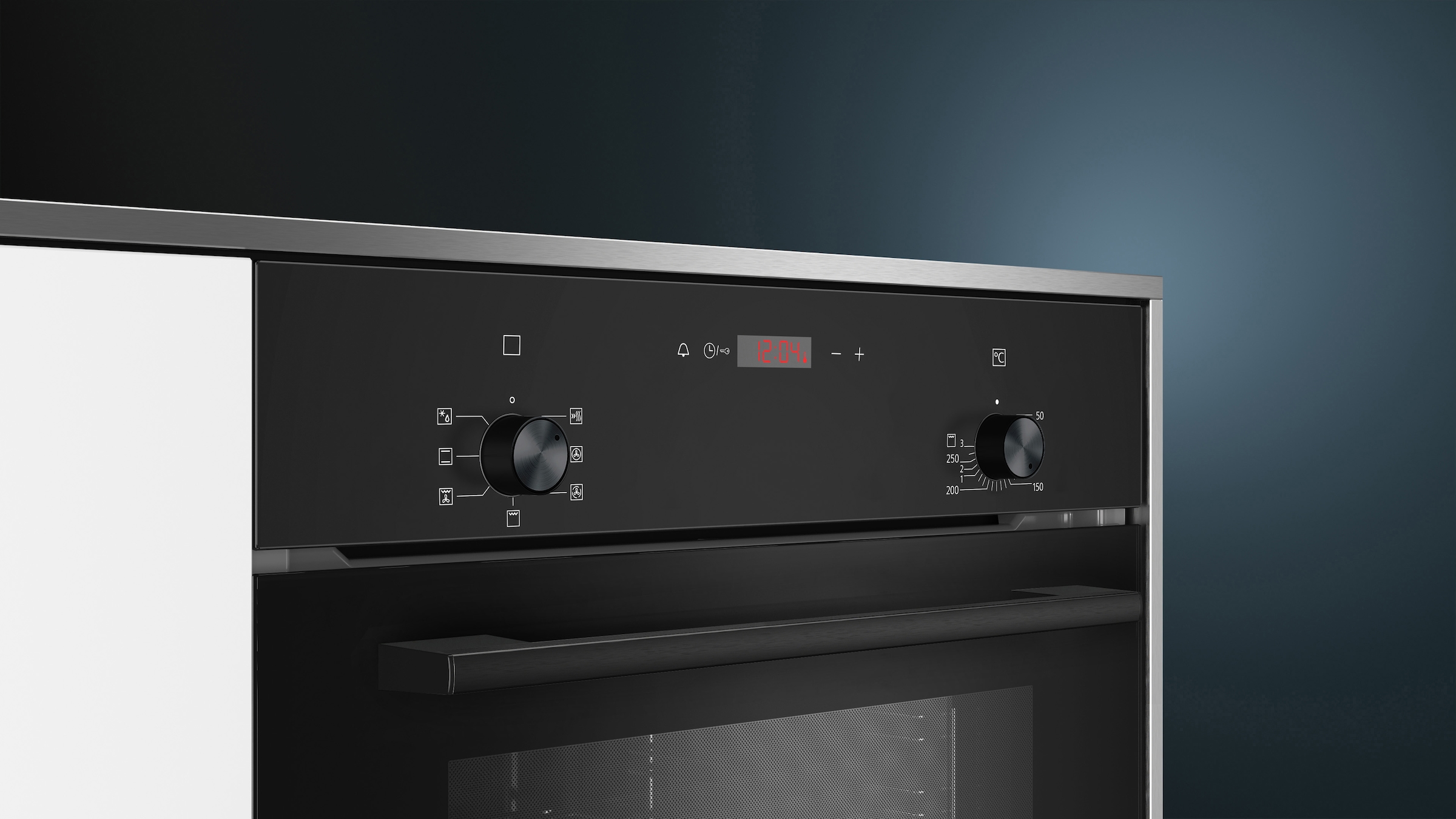 SIEMENS Backofen iQ100 »HB013FBB1« 3D-Heißluft für gleichmäßige Hitzeverteilung & perfekte Ergebnisse