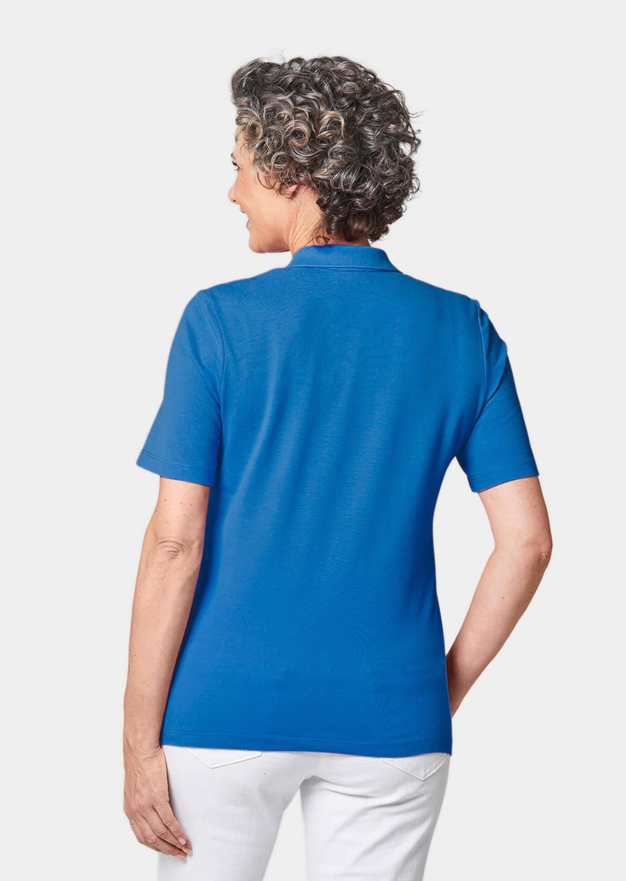 GOLDNER Poloshirt »Poloshirt Poloshirt in hochwertiger Pikee-Qualität«