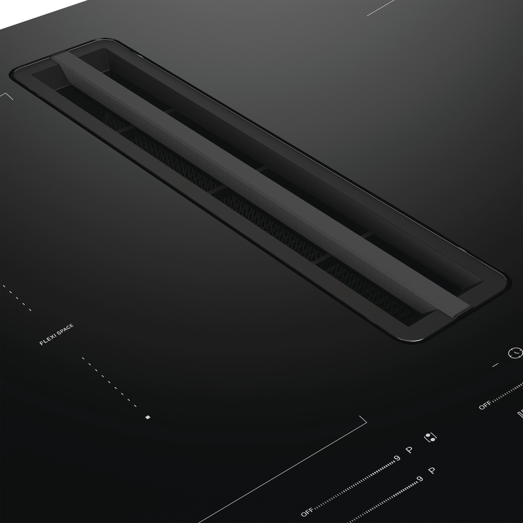 BAUKNECHT Kochfeld mit Dunstabzug »BVH80FFB01« Kochen mit integriertem Dunstabzug