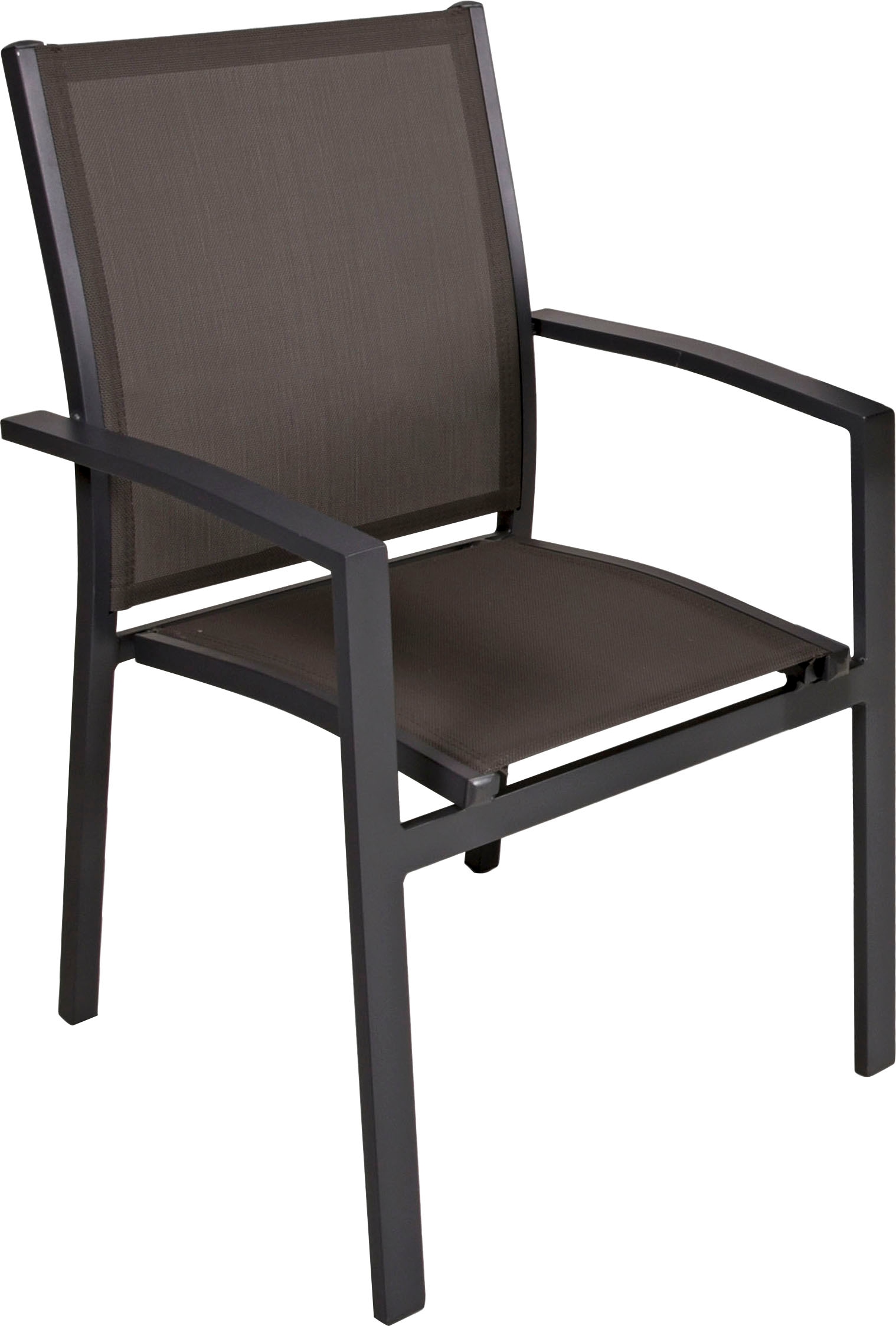 Garden Pleasure Garten-Essgruppe »SOPHIA«, (9 tlg., 1x Ausziehtisch, 8x Stapelstuhl), Ausziehbarer Tisch, Stühle stapelbar, geeignet für 8 Personen