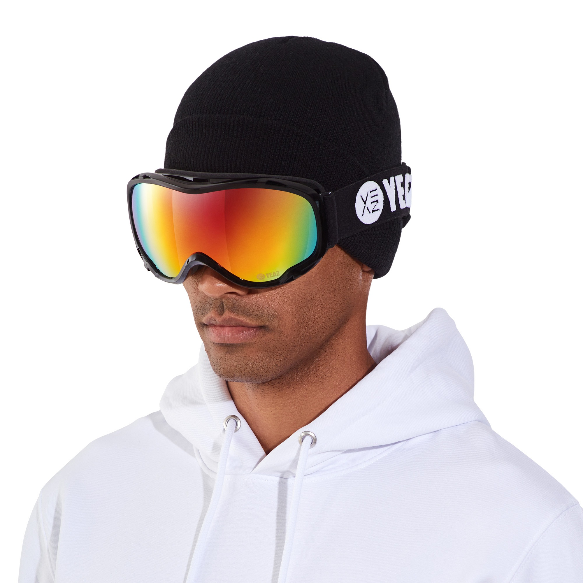 YEAZ Snowboardbrille »Ski- Snowboardbrille schwarz CLIFF«