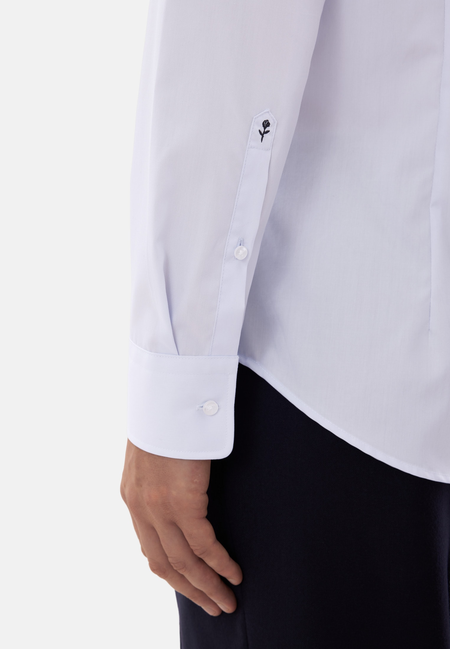 seidensticker Businesshemd »Schwarze Rose« X-Slim 1/1 Kentkragen Uni