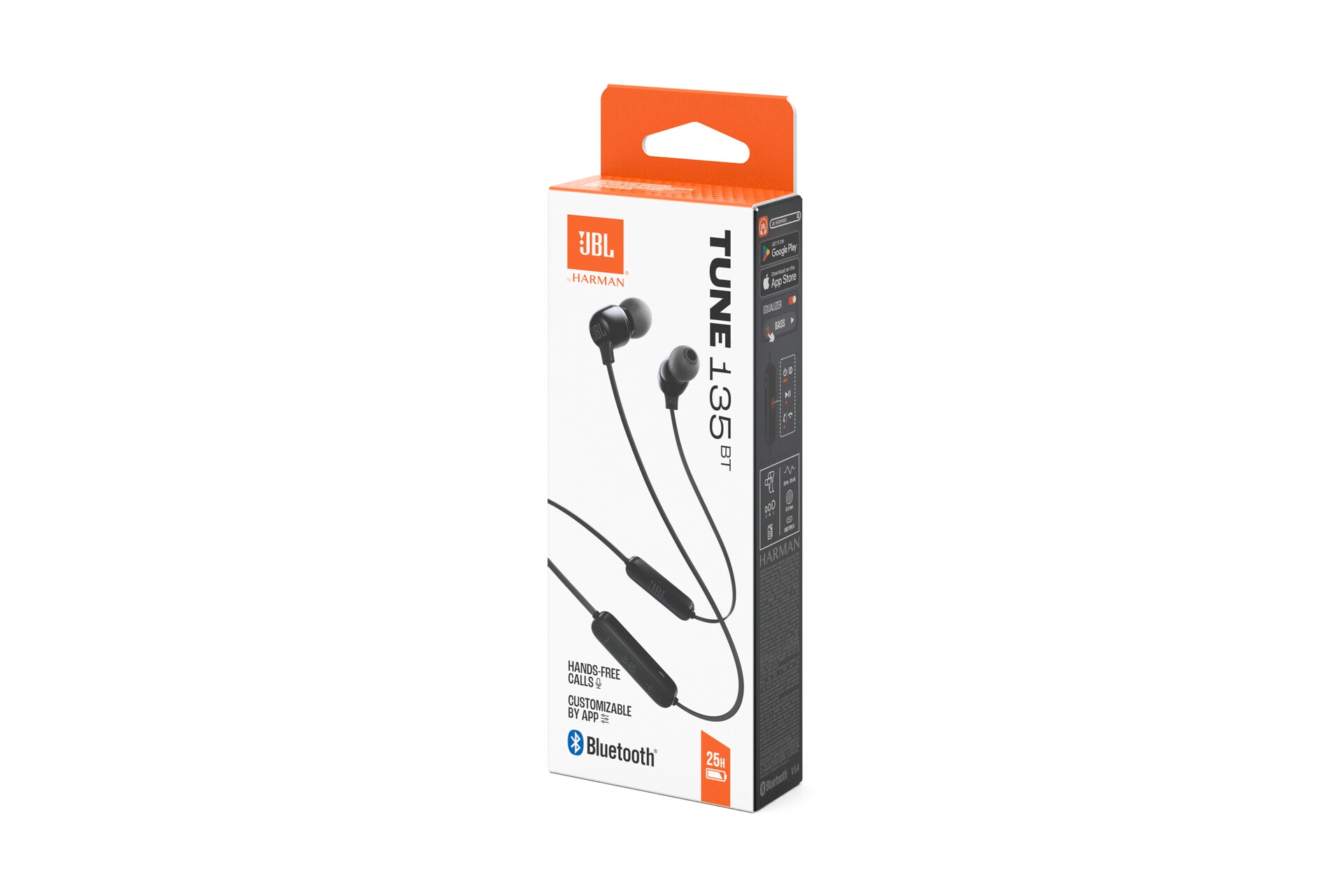 JBL wireless In-Ear-Kopfhörer »Tune 135BT«, A2DP Bluetooth, Freisprechfunktion