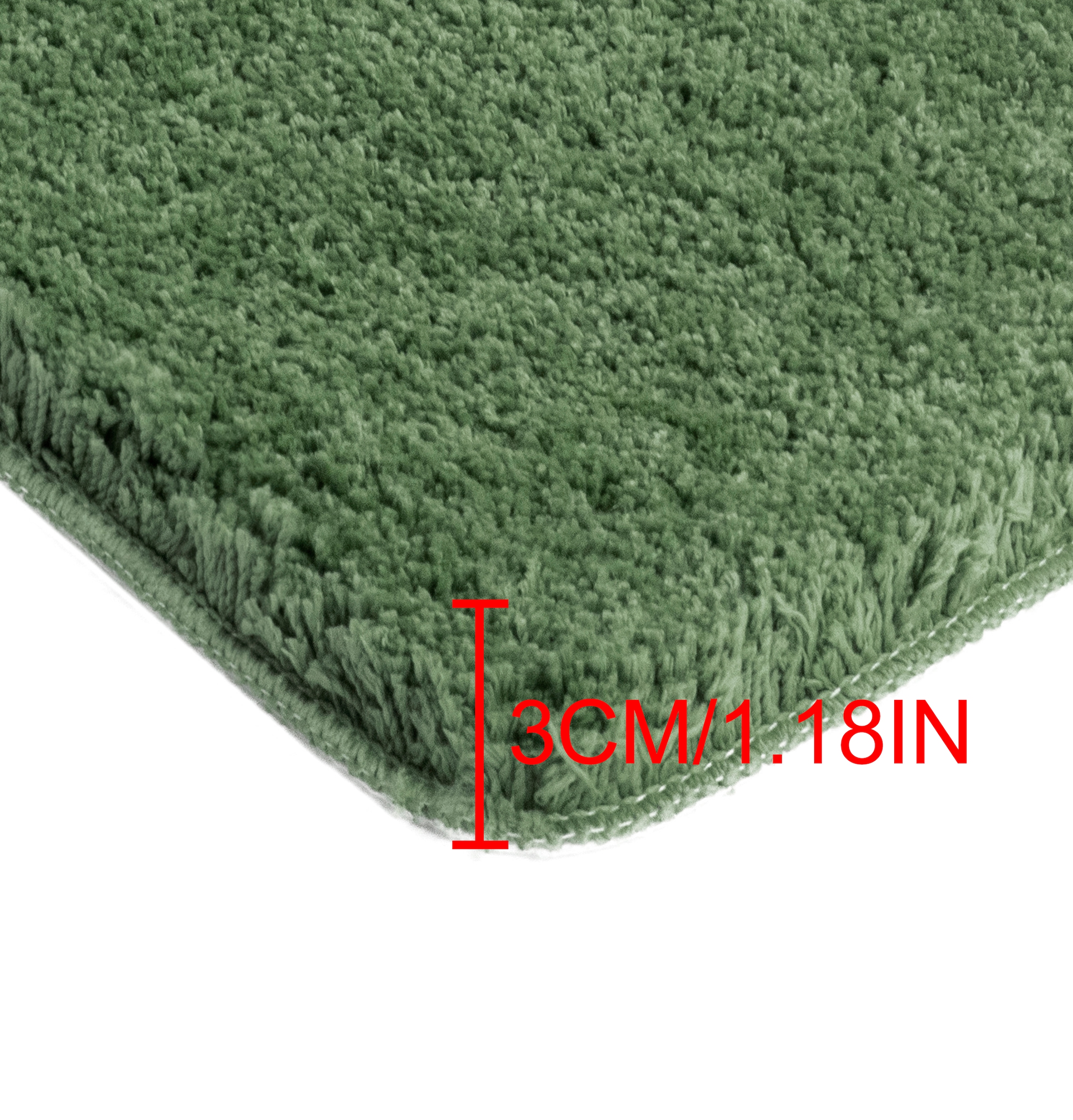 my home Badematte »Sanremo, Badvorleger, Badezimmer Teppich, sehr weich«, rutschhemmend beschichtet, fußbodenheizungsgeeignet-schnell trocknend, Badteppich, unifarben, rechteckig, rund & als 3-tlg. Set erhältlich