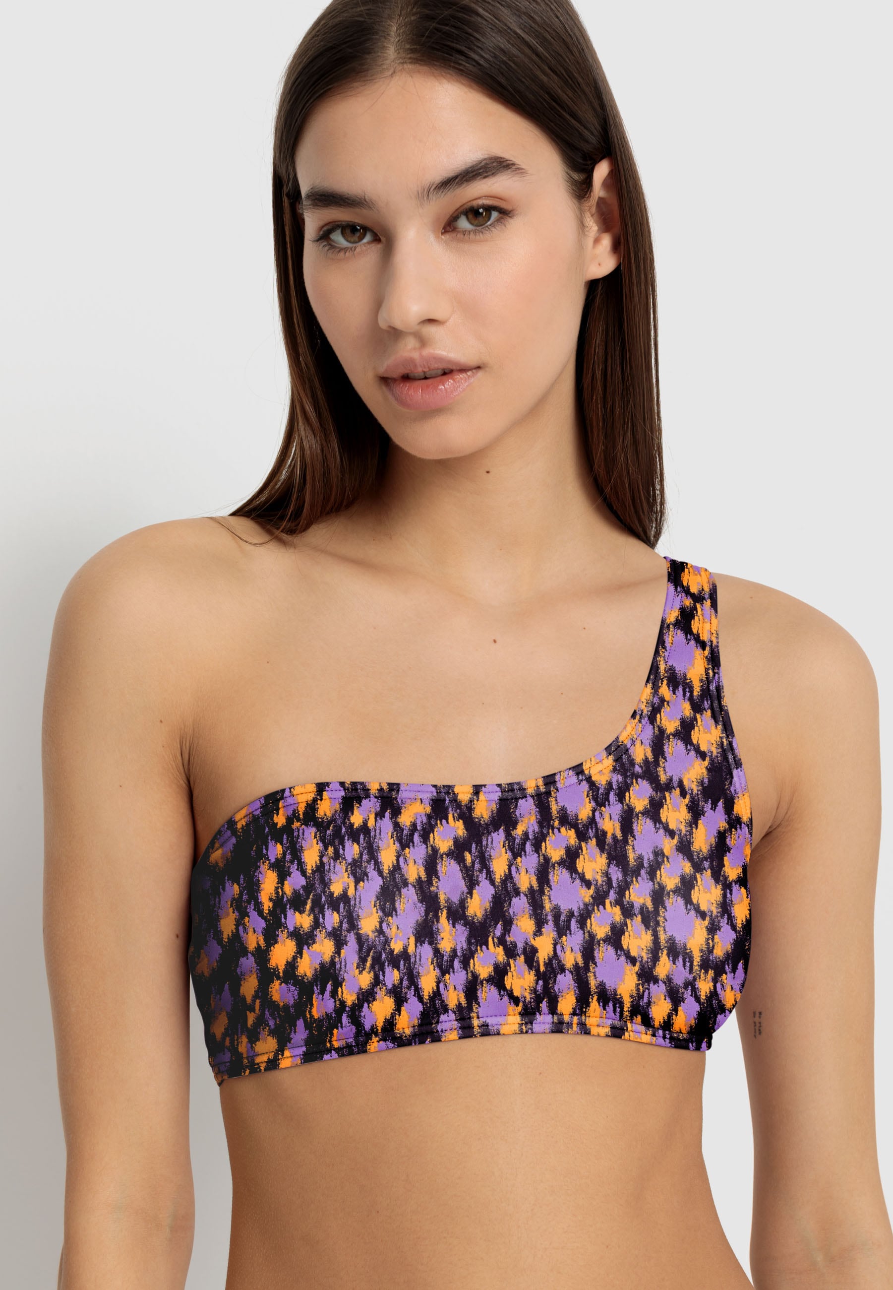 LSCN by LASCANA Bustier-Bikini-Top »Gina«, in One-Shoulder-Optik