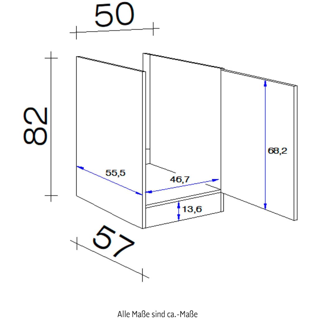 Flex-Well Spülenschrank »Samoa«, (B x H x T) 50 x 82 x 57 cm