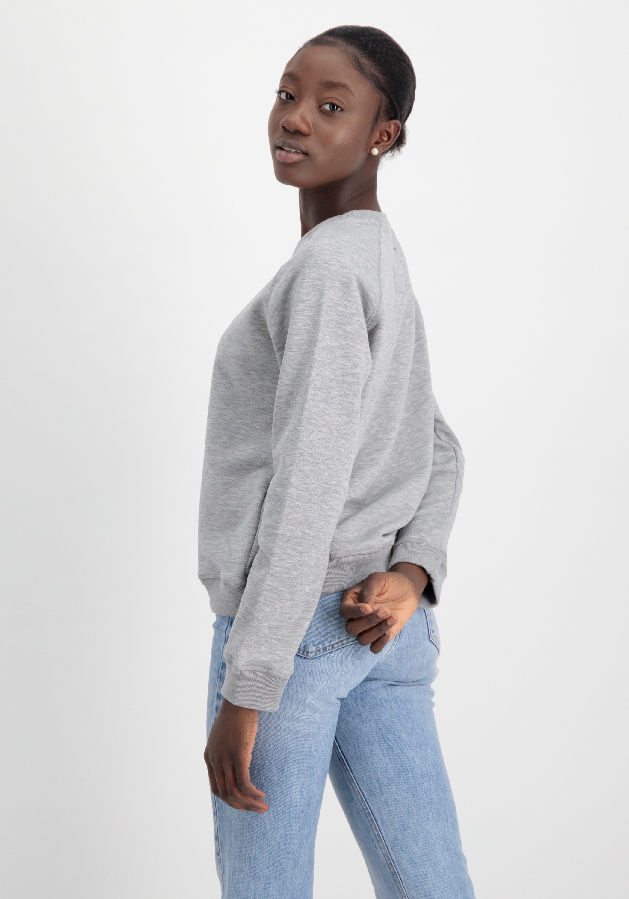 Alpha Industries Sweater »ALPHA INDUSTRIES Women - Sweatshirts New Basic Sweater Wmn«