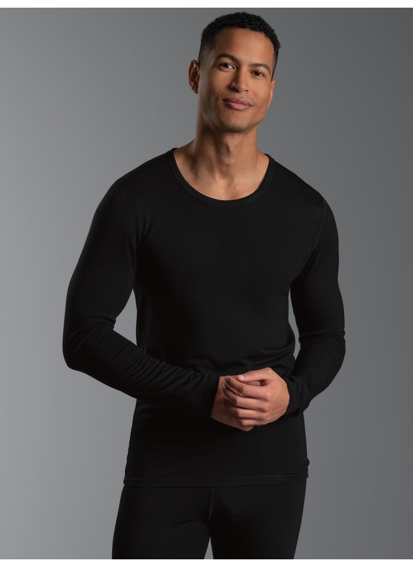 Trigema Longsleeve »TRIGEMA Sportshirt aus Merinowolle« 1 Stk.